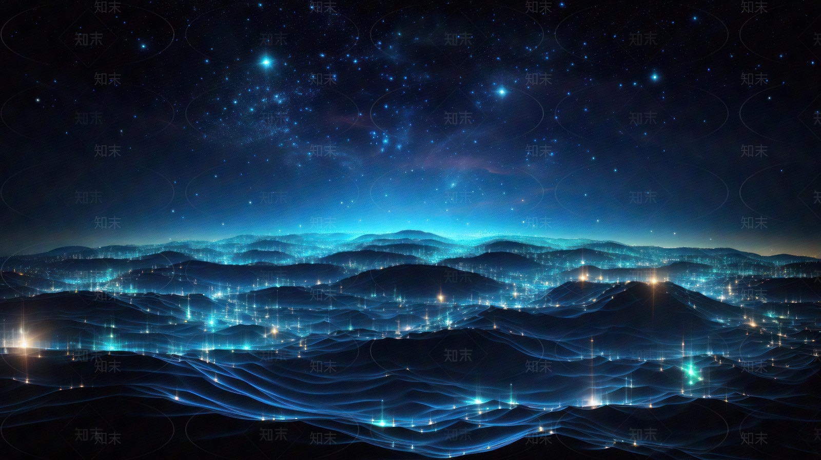 蓝色科技壁纸贴图下载【ID:1144619291】