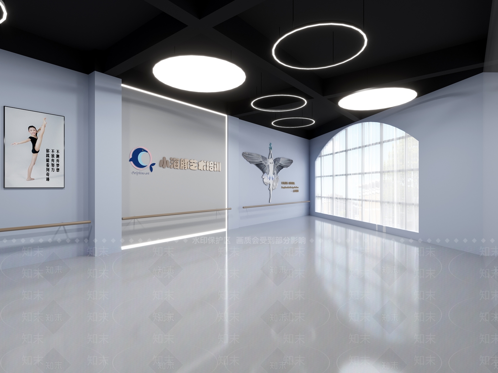 瑜伽室3D模型下载【ID:1144629829】