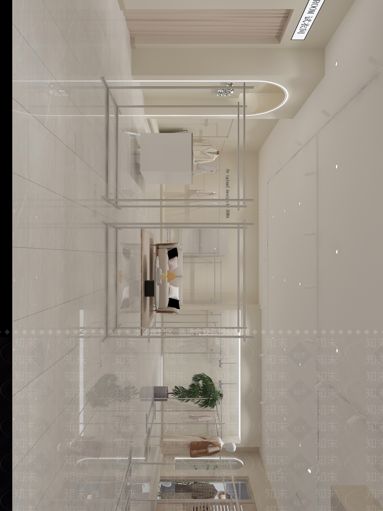 服装鞋店3D模型下载【ID:1144639773】