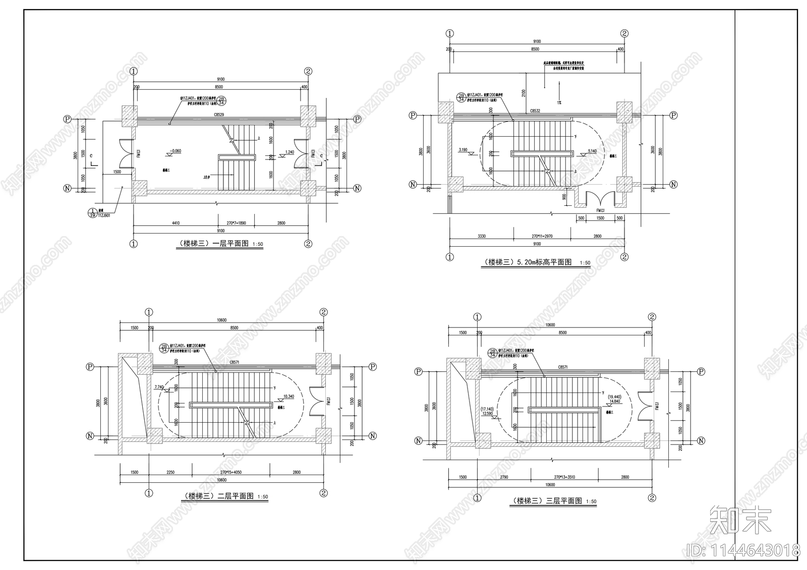 口味王冷库建筑cad施工图下载【ID:1144643018】