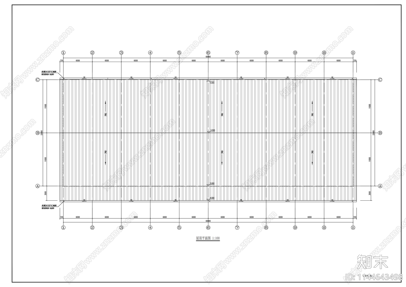 天生社区草莓冷库建筑施工图下载【ID:1144643498】