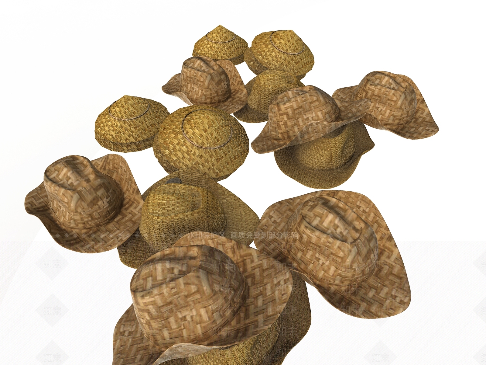 帽子3D模型下载【ID:1144645070】