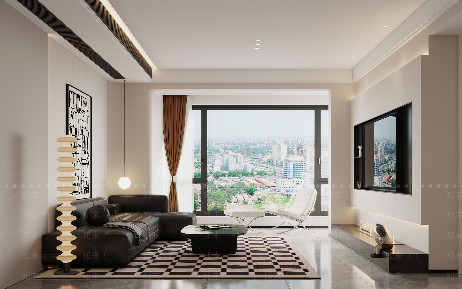 现代咖啡厅3D模型下载【ID:1214018698】