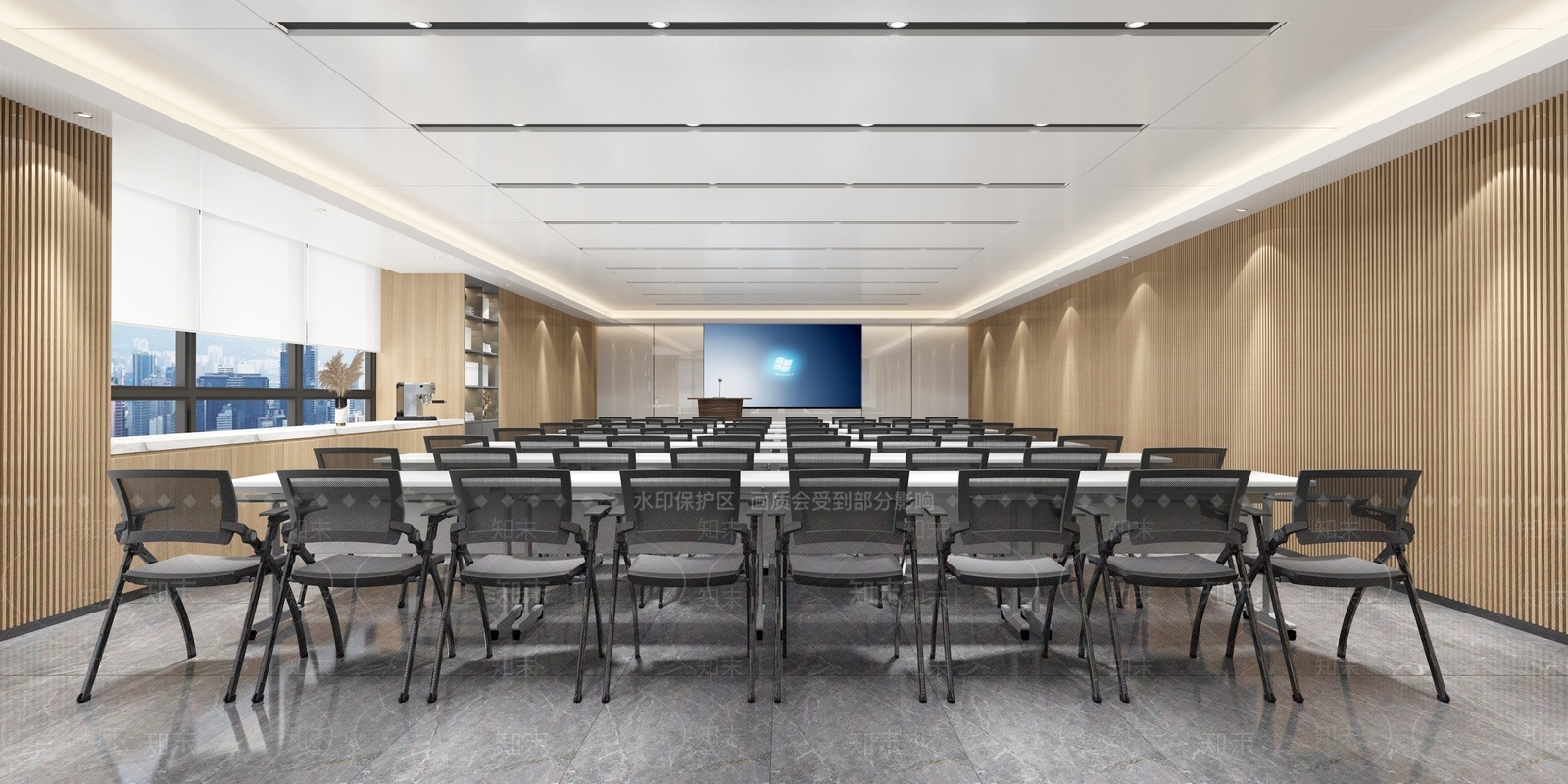 现代报告厅3D模型下载【ID:1144718997】