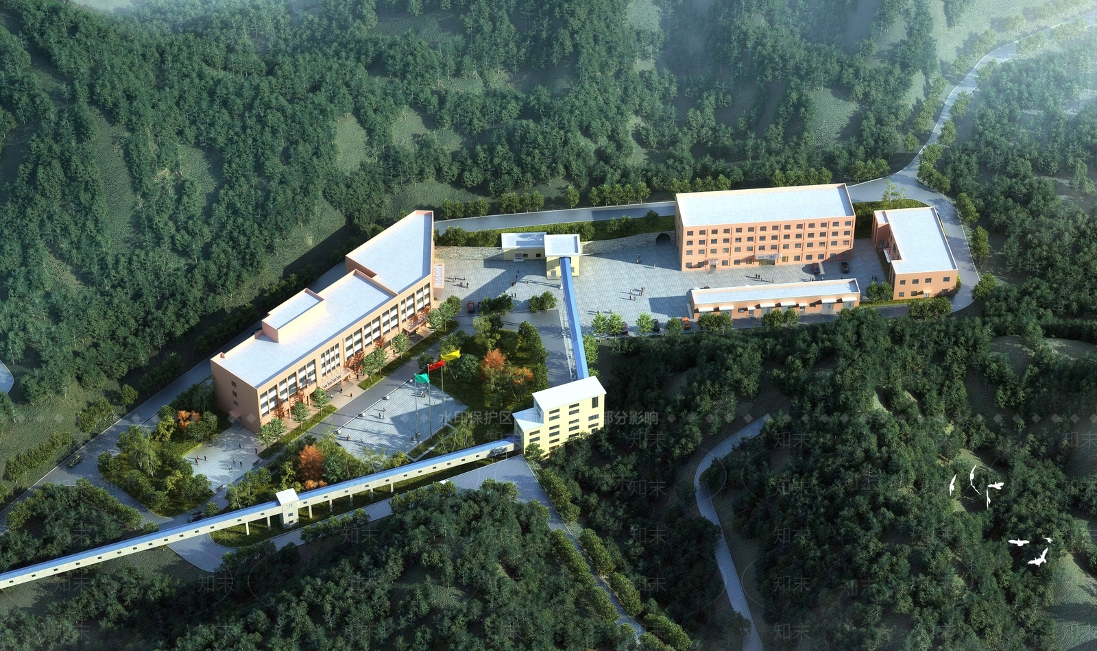 工业厂房3D模型下载【ID:1144729679】