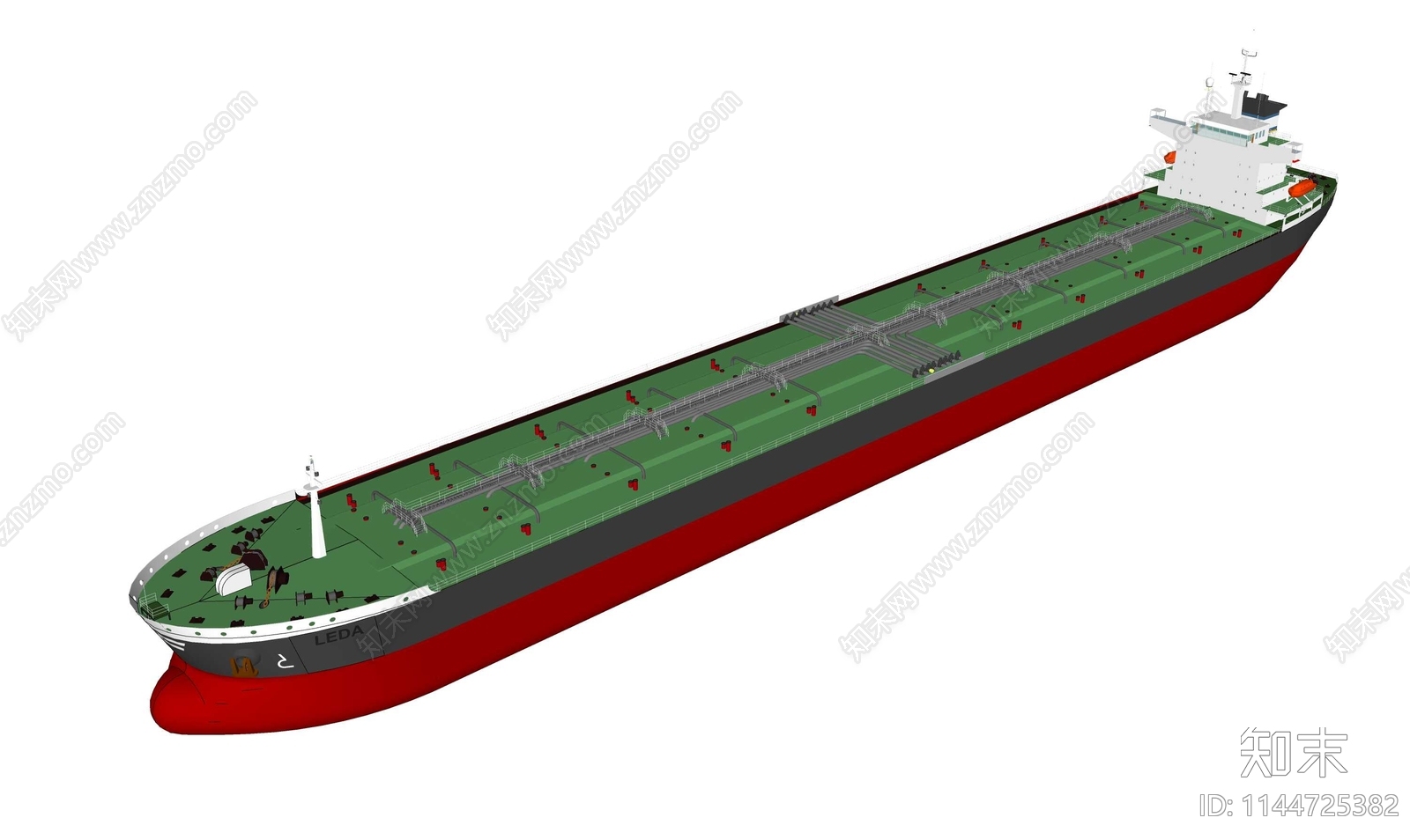 石油运输油轮SU模型下载【ID:1144725382】