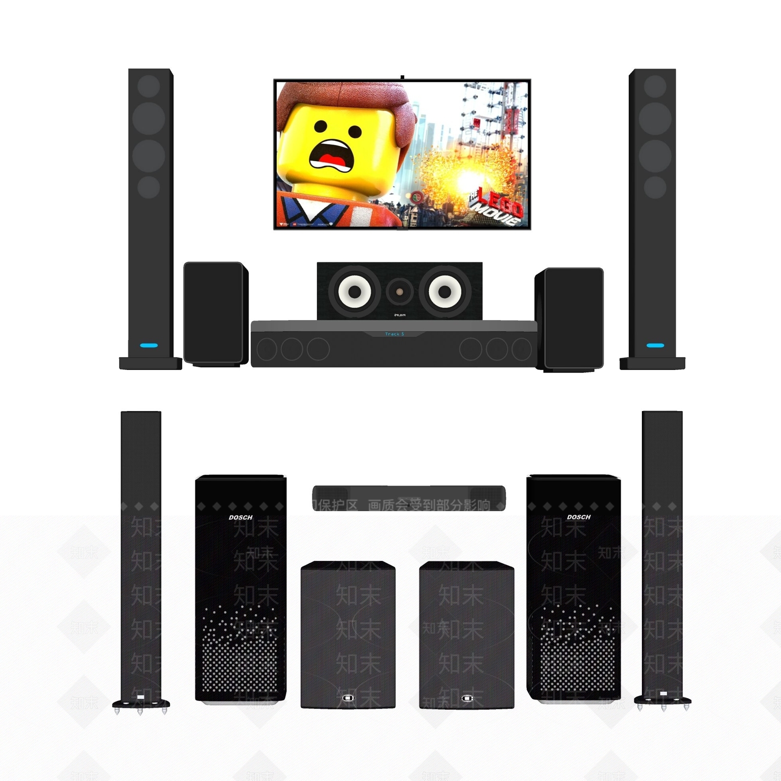 音响SU模型下载【ID:1144728547】