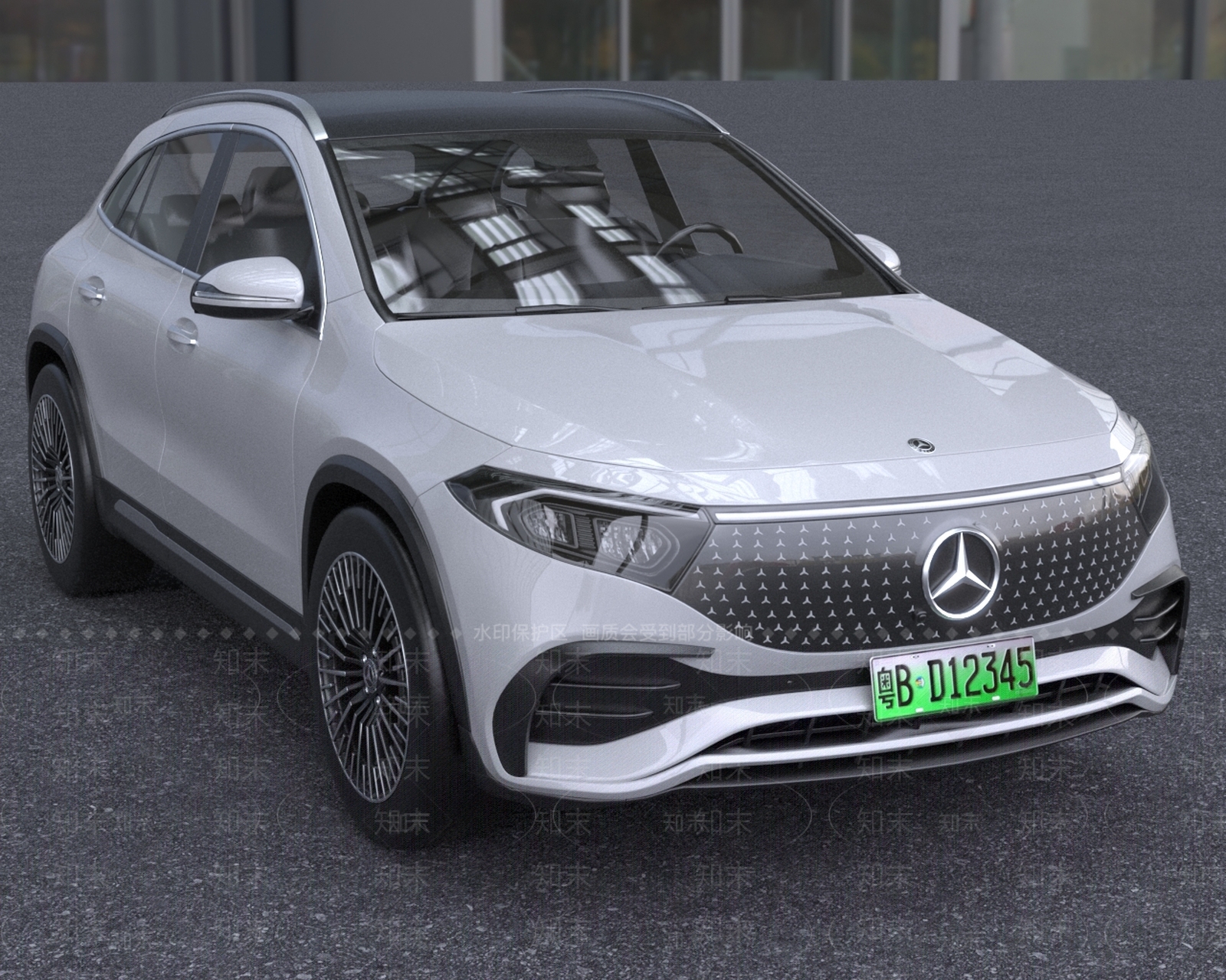 2024款奔驰EQA汽车3D模型下载【ID:1144731266】