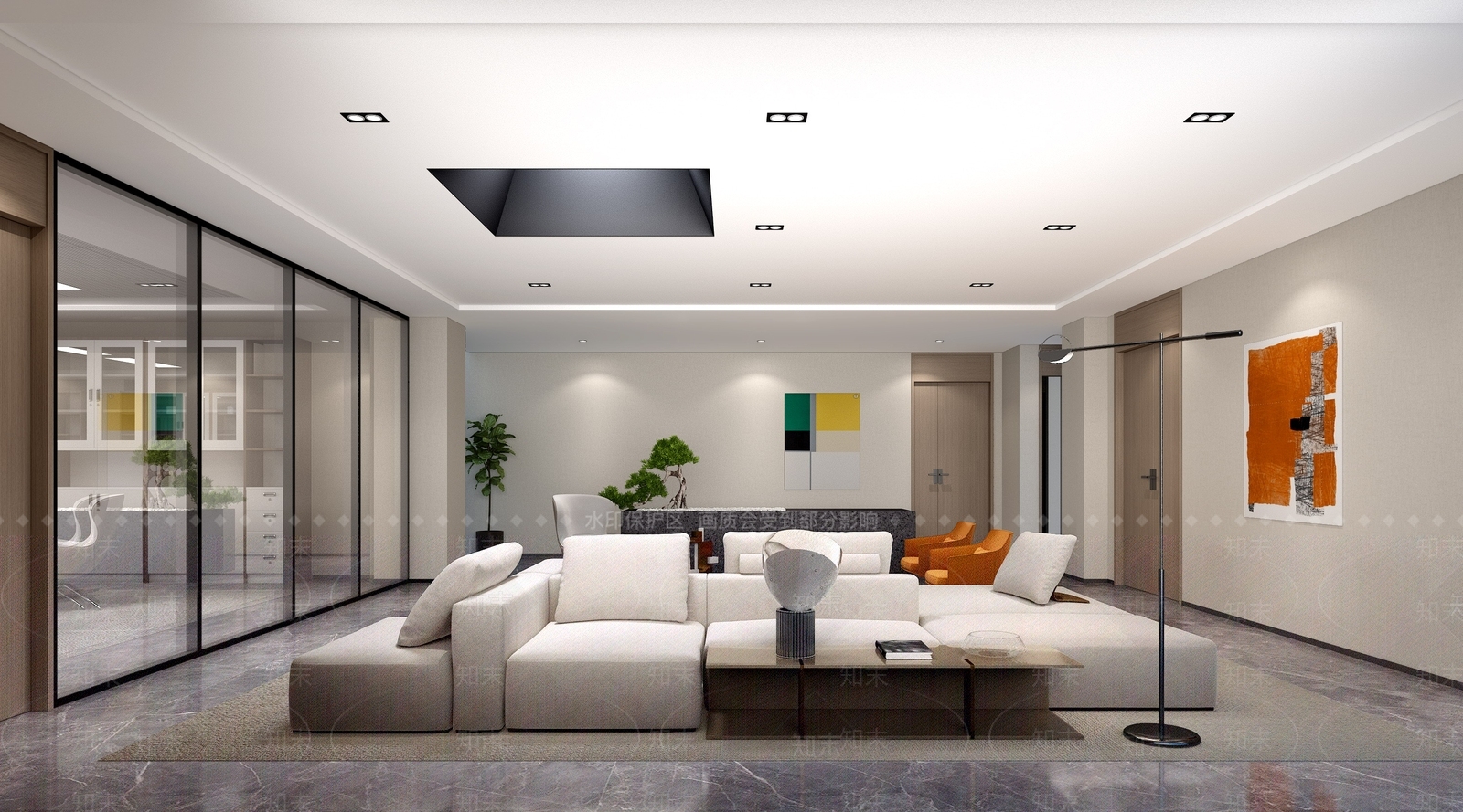 其他办公空间3D模型下载【ID:1144740498】
