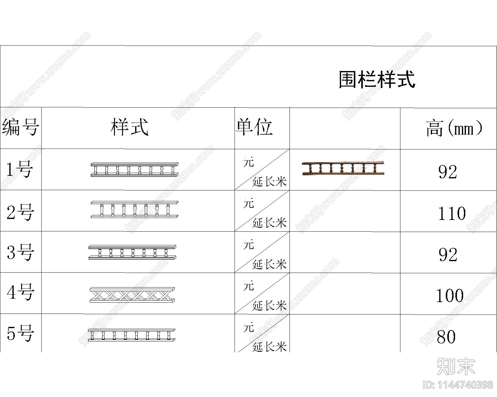 厨柜小件cad施工图下载【ID:1144740398】