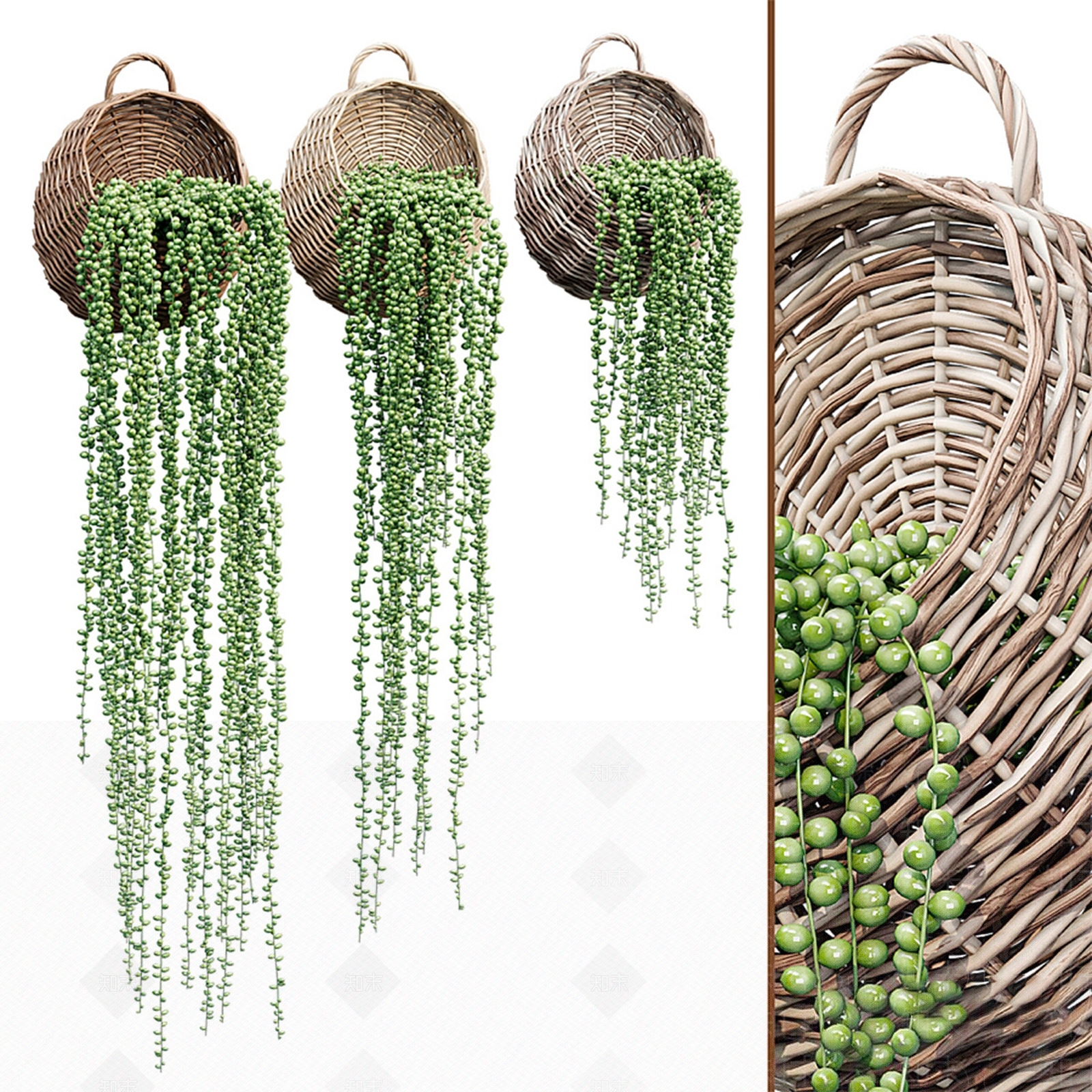 吊篮组合SU模型下载【ID:1144751733】