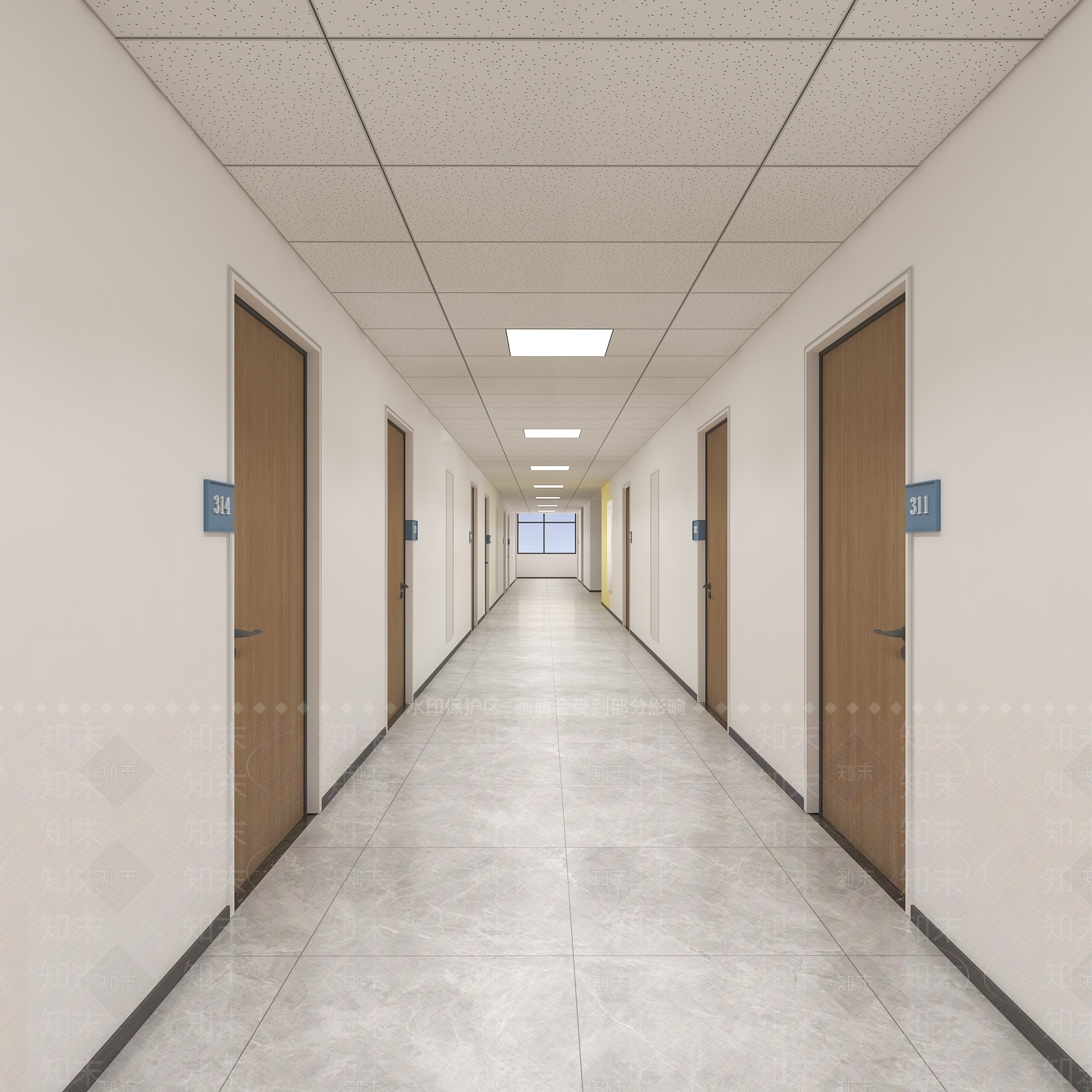 过道3D模型下载【ID:1144771022】