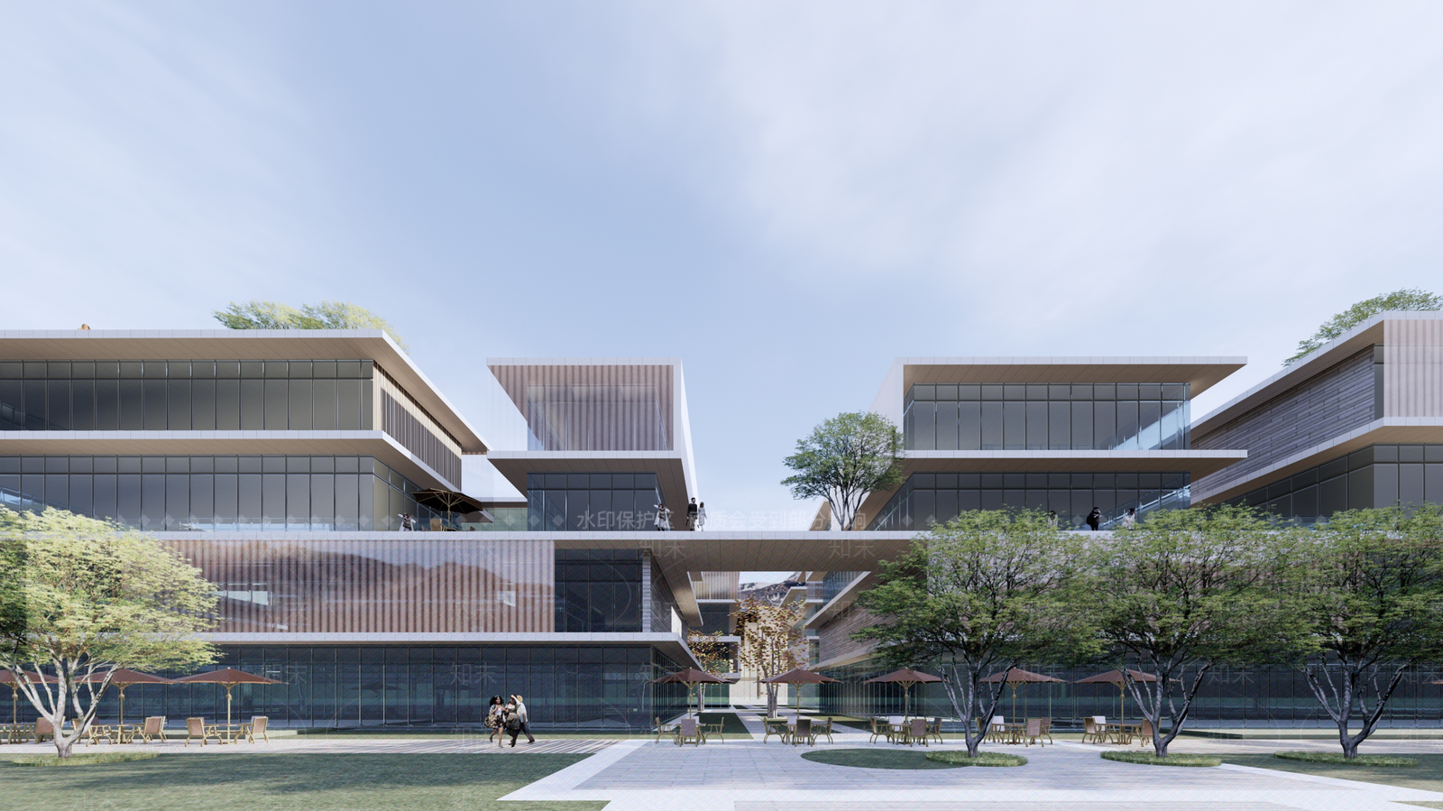 现代商业多层SU模型下载【ID:1145535883】