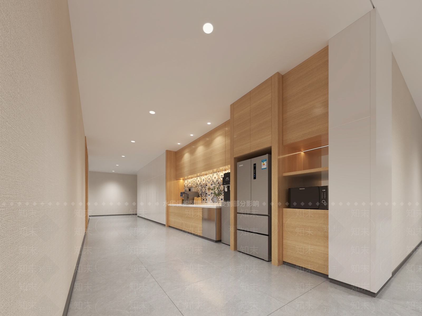 现代办公水吧台3D模型下载【ID:1144788307】