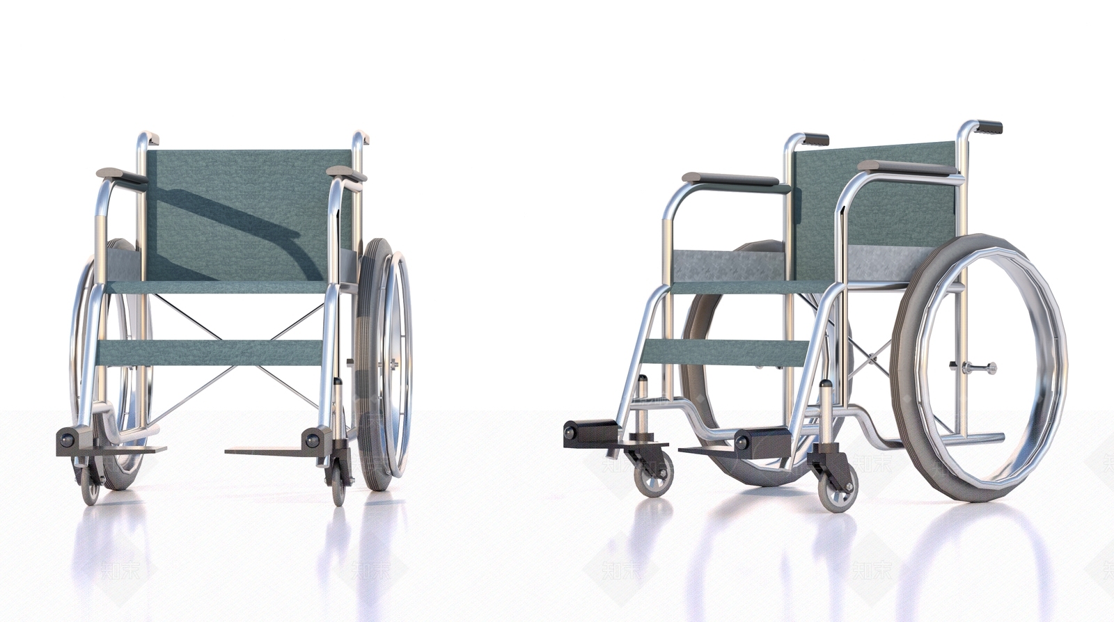 医疗器材轮椅3D模型3D模型下载【ID:1144795706】