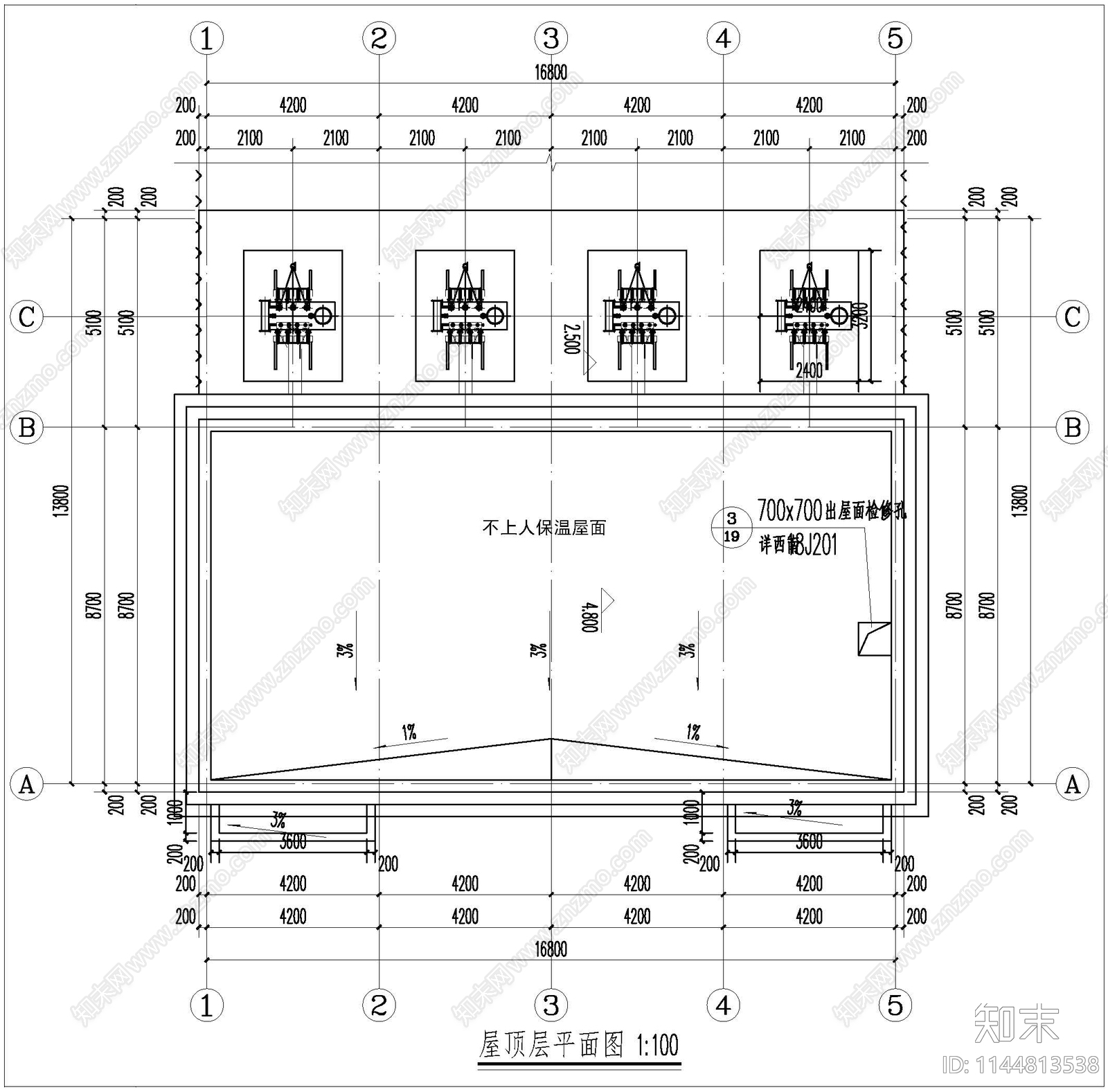 配电房全套建筑cad施工图下载【ID:1144813538】
