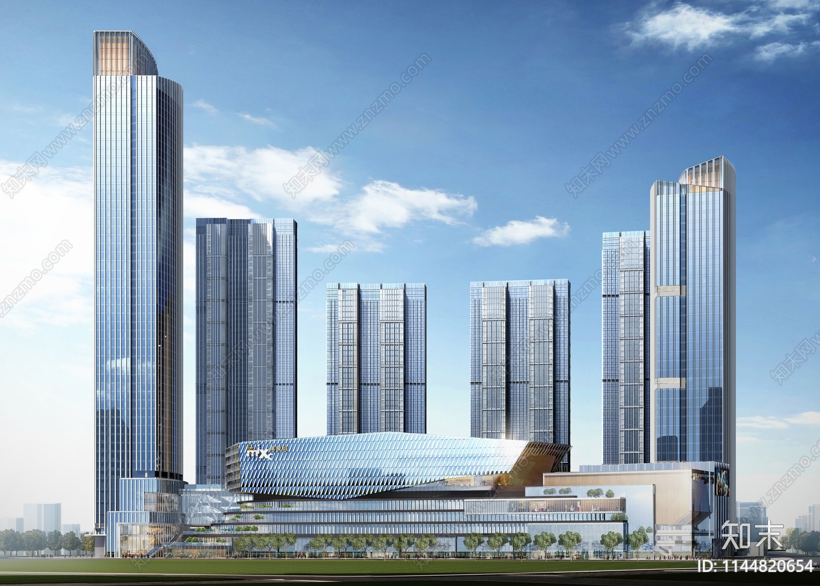 武汉华润万象城商业建筑方案文本下载【ID:1144820654】