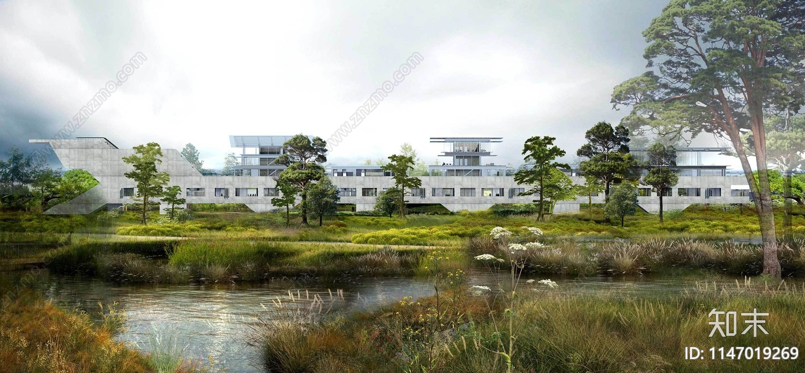 努维尔西海艺术湾cad施工图下载【ID:1147019269】