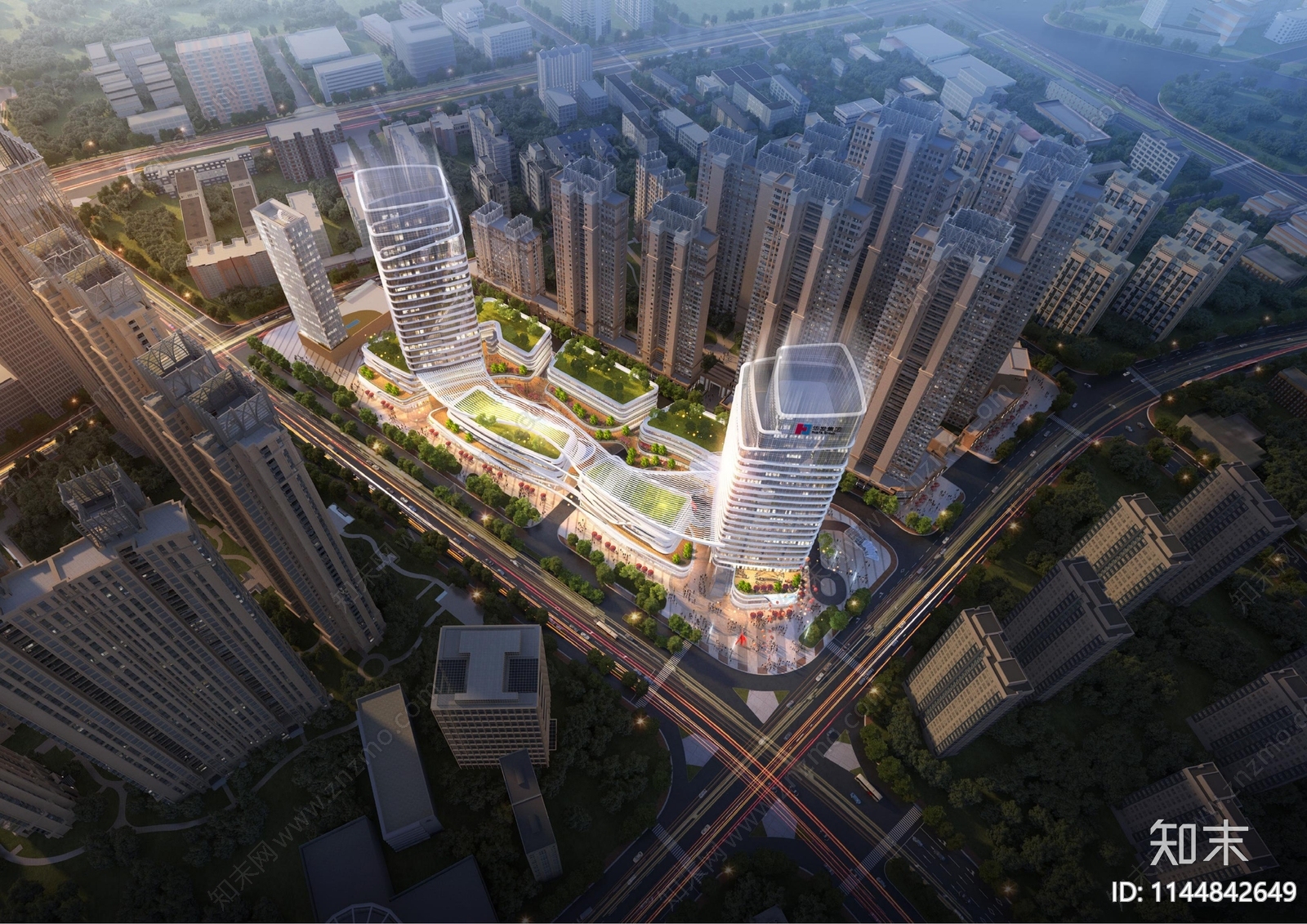 武汉华发水利地块商业建筑方案文本下载【ID:1144842649】