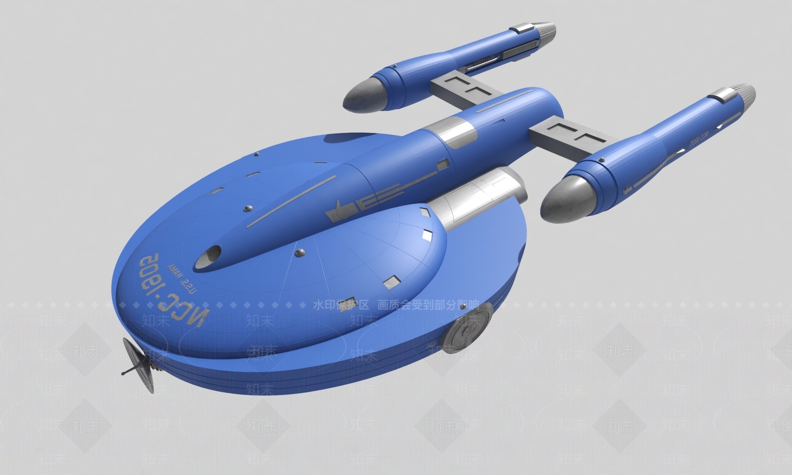 太空飞船3D模型下载【ID:1144845864】