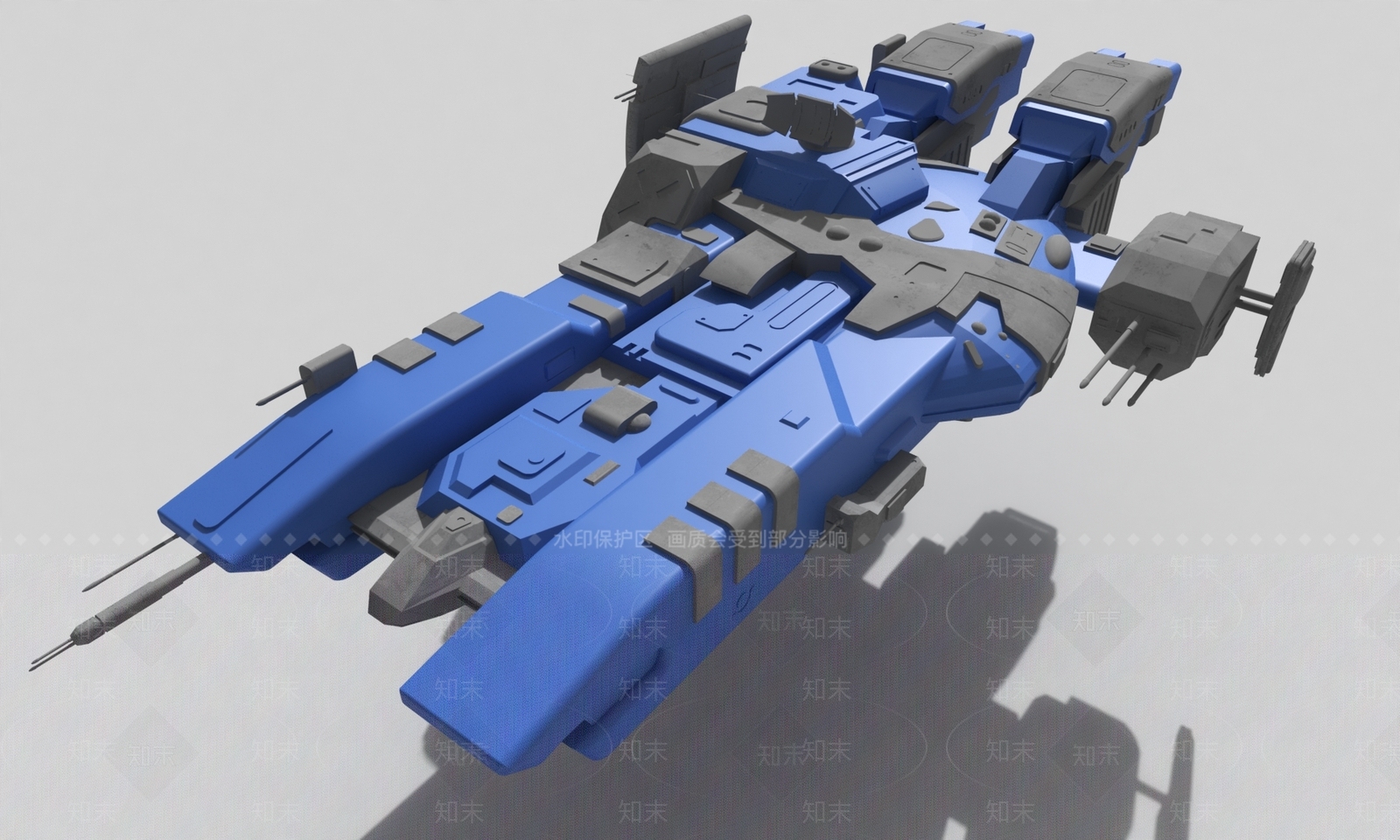 太空飞船3D模型下载【ID:1144845947】