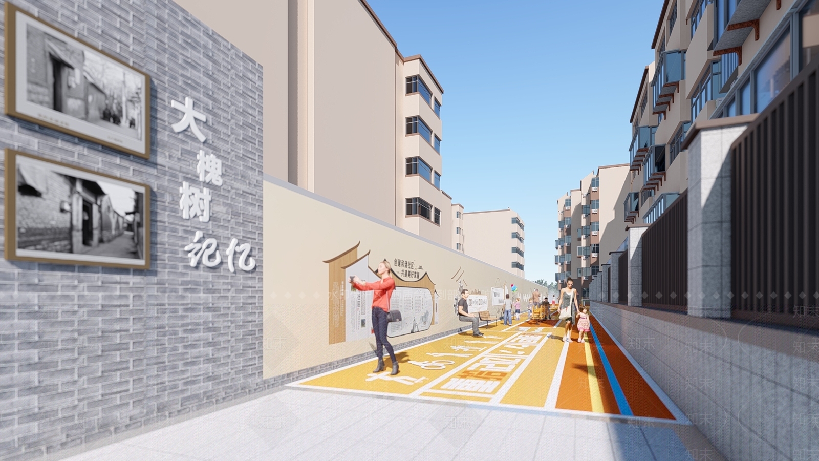 现代小区休闲体育广场SU模型下载【ID:1144867176】