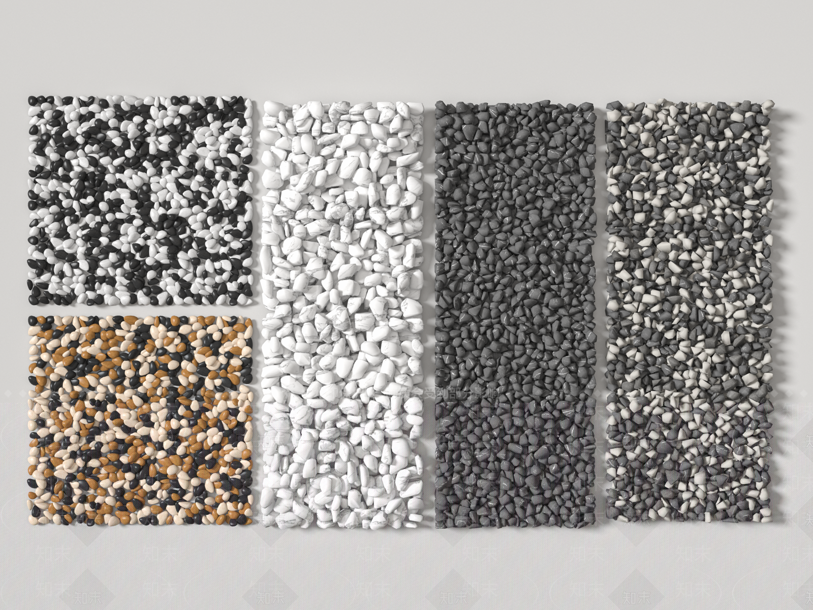 鹅卵石3D模型下载【ID:1144867203】