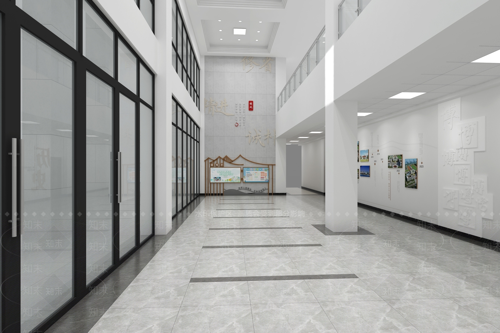 学校大厅3D模型下载【ID:1144876715】