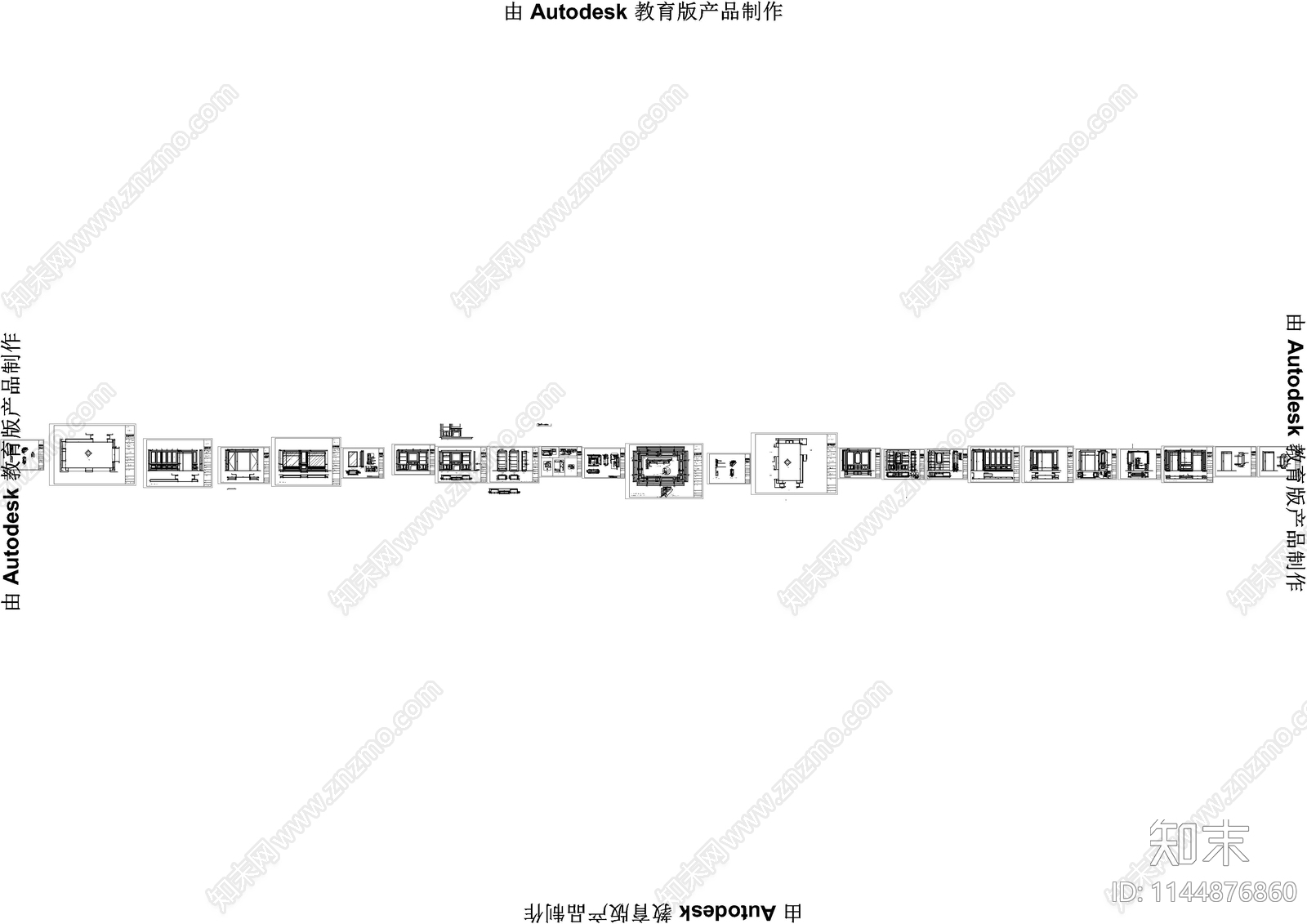 定制护墙板详图cad施工图下载【ID:1144876860】