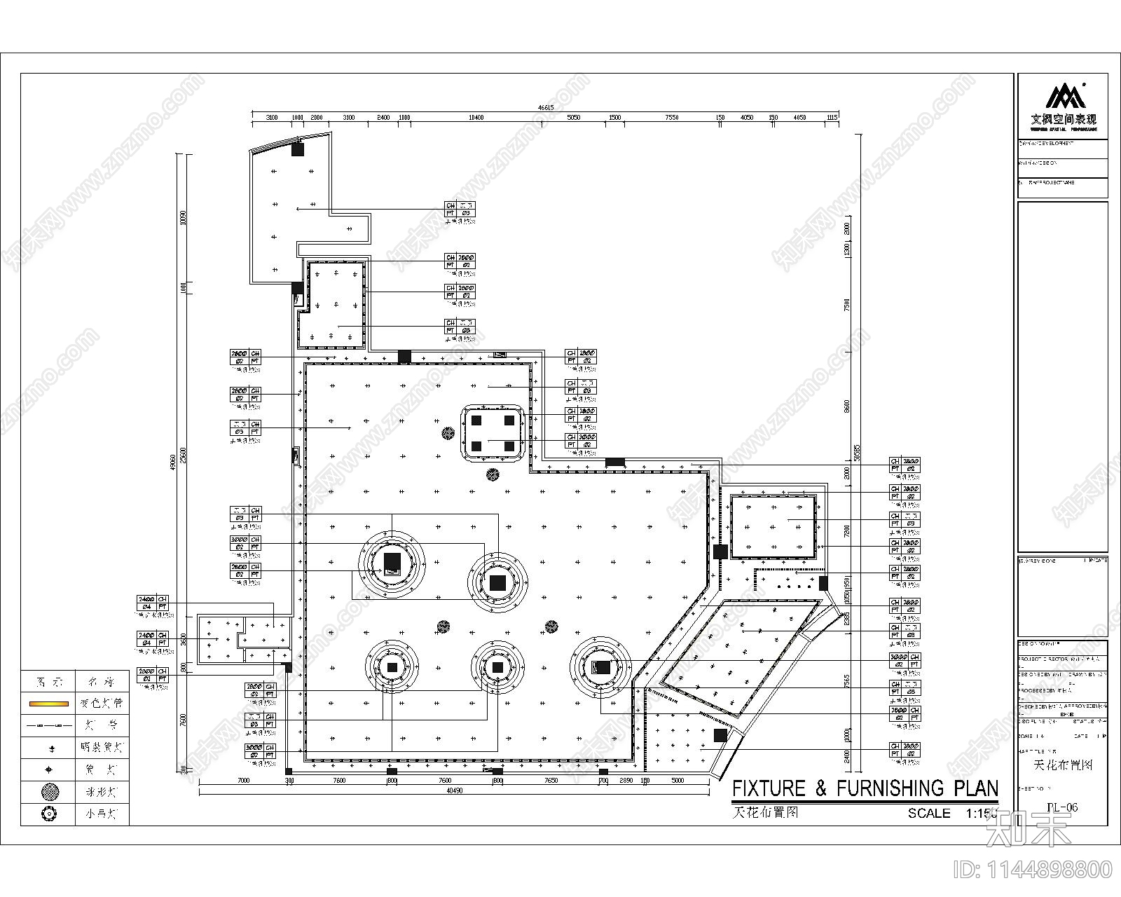 轮滑旱冰场室内cad施工图下载【ID:1144898800】