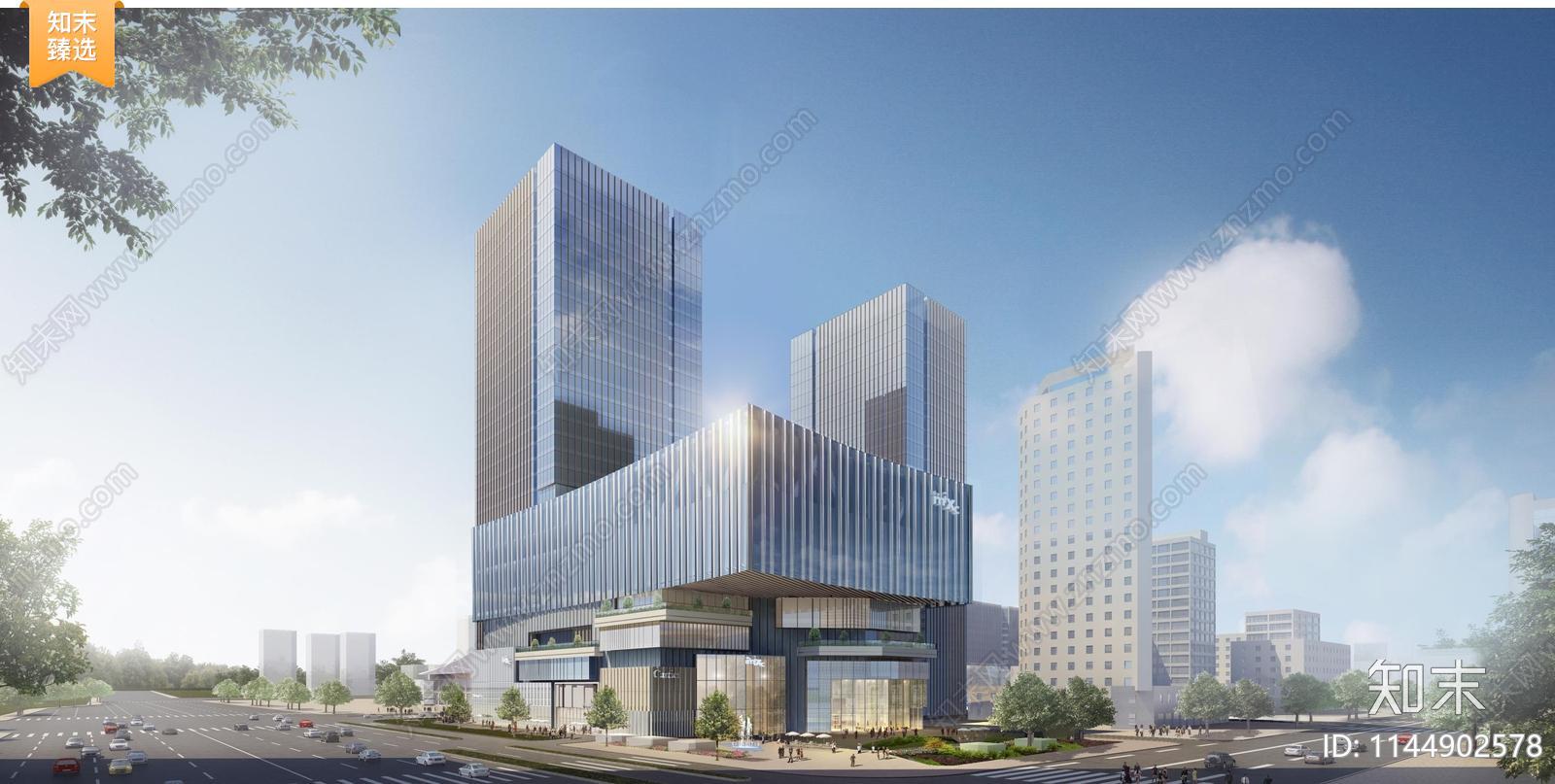 华润杭州中心建筑方案文本下载【ID:1144902578】