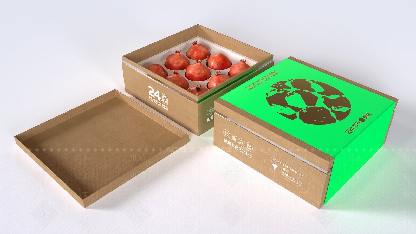 水果蔬菜3D模型下载【ID:1145300139】