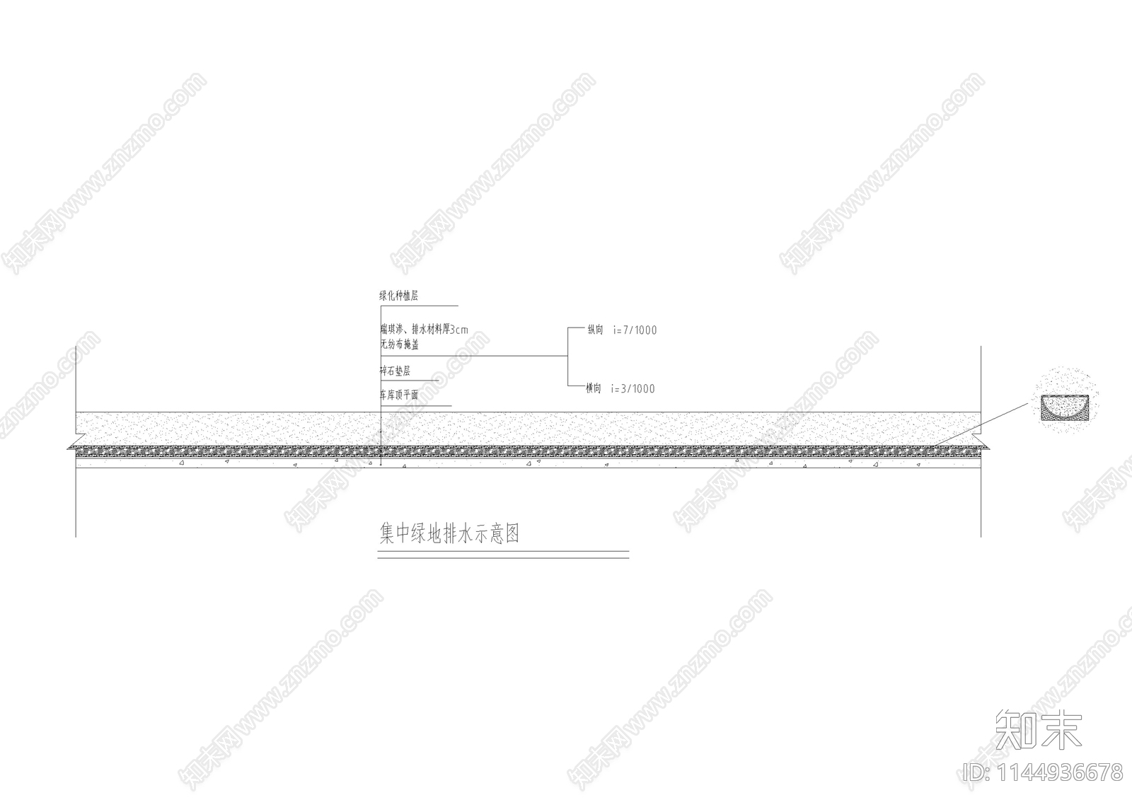 社区景观设计及植物配置平面图施工图下载【ID:1144936678】