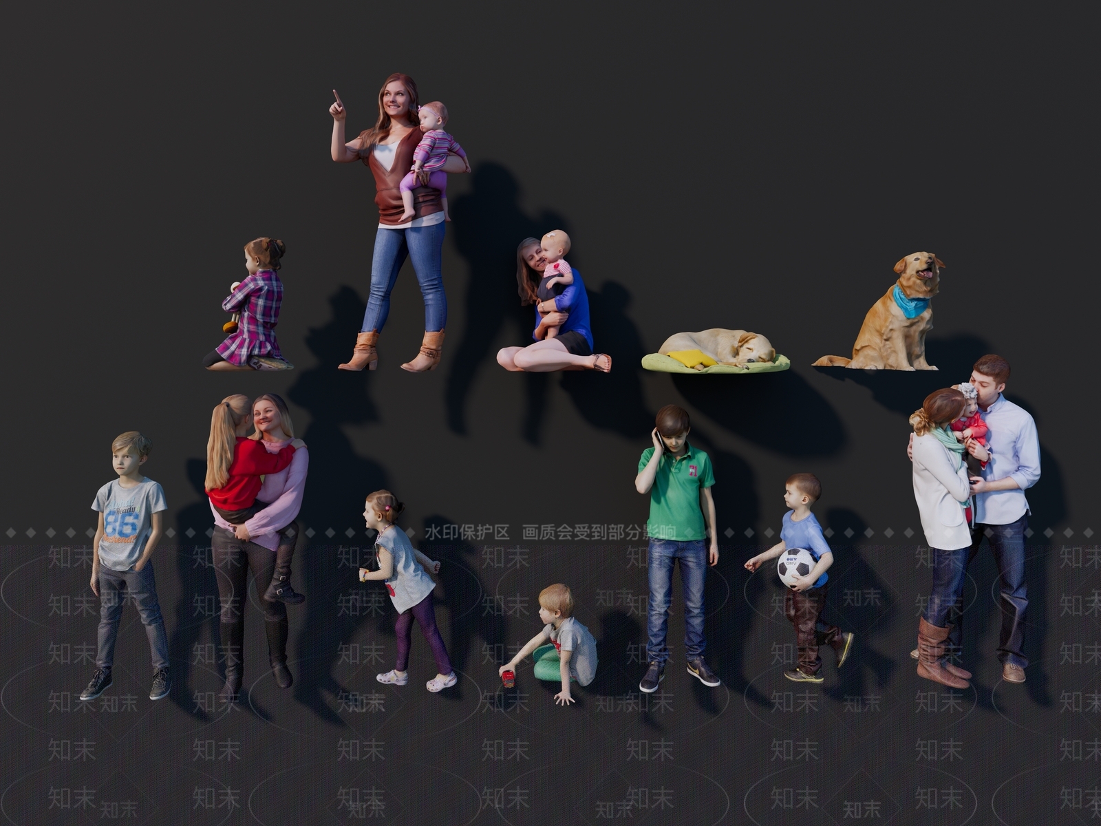 人物SU模型下载【ID:1144960925】