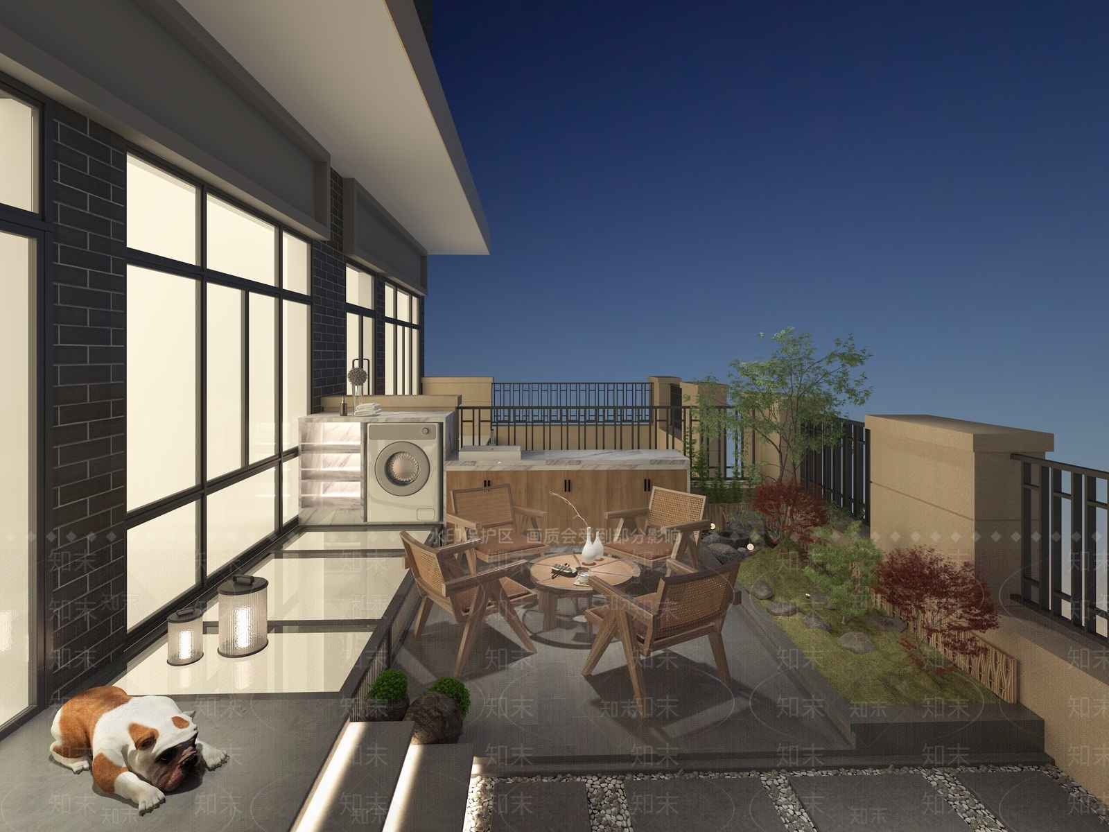 花园模型3D模型下载【ID:1144966773】