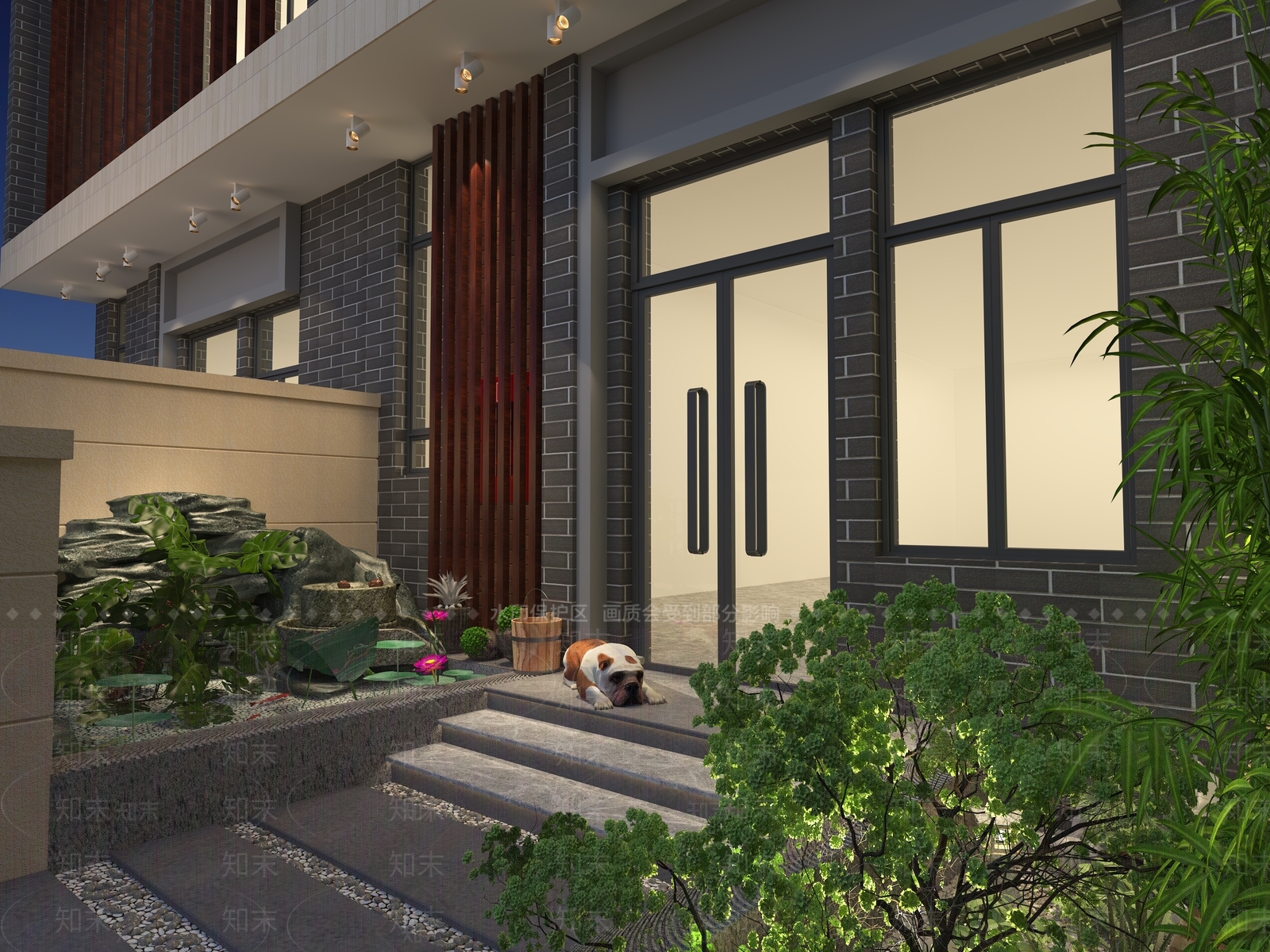 花园模型3D模型下载【ID:1144966707】