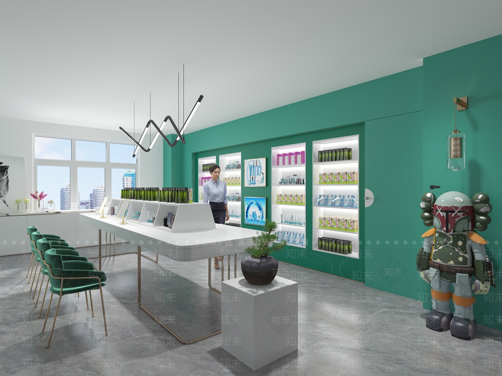 化妆室模型3D模型下载【ID:1144966719】