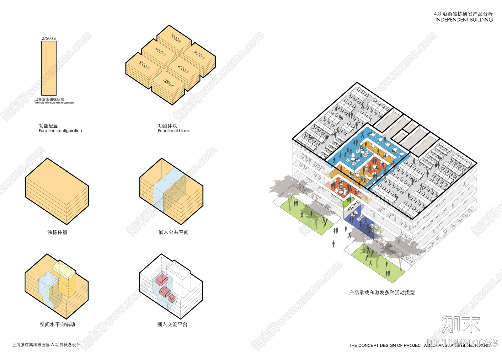 上海张江高科技园区A建筑方案文本下载【ID:1144970759】