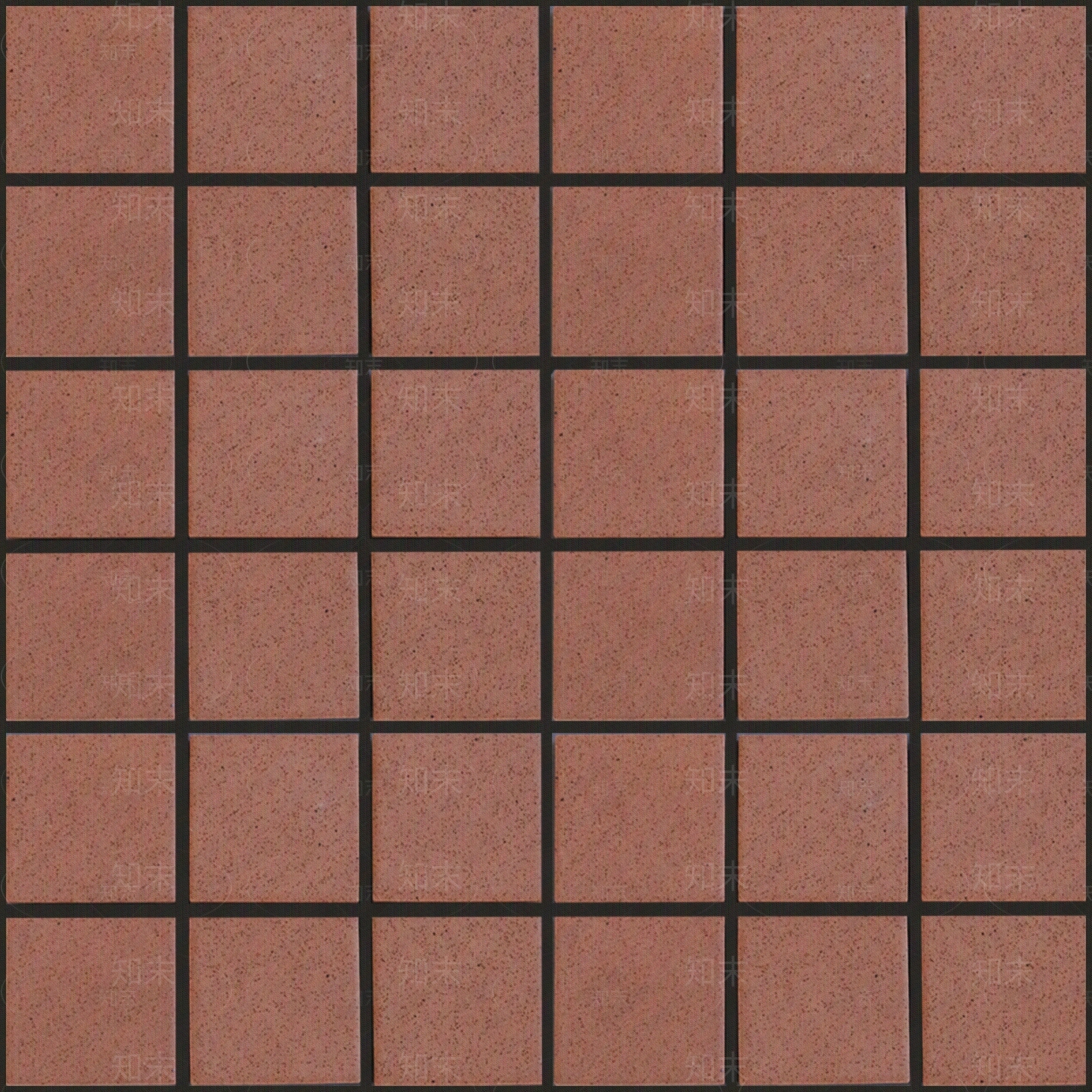 陶土色哑光小方格砖灰缝贴图下载【ID:1144971274】