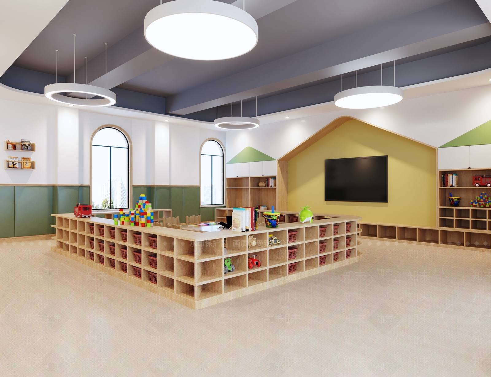 幼儿园3D模型下载【ID:1144980088】