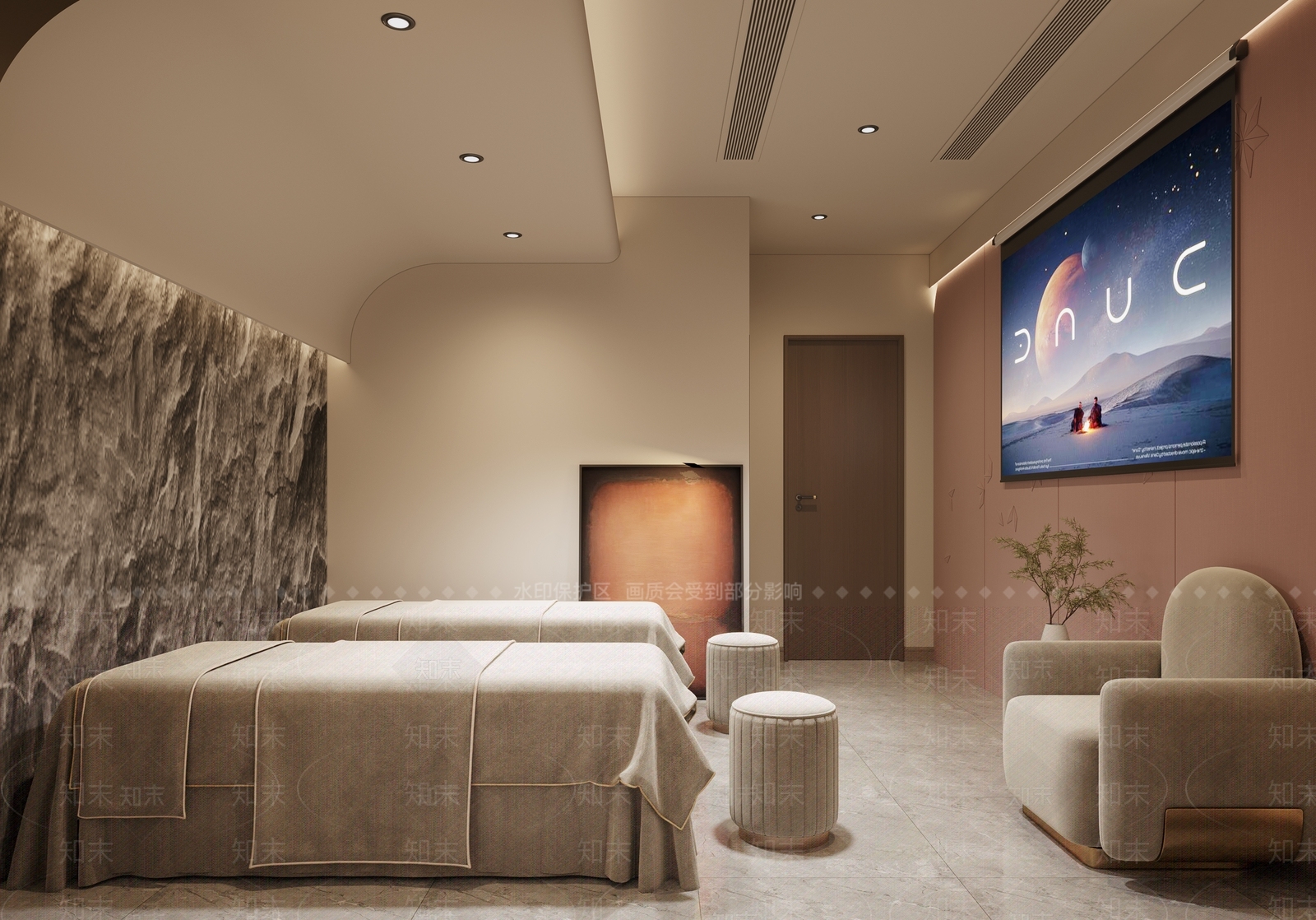 洗浴中心3D模型下载【ID:1144983271】