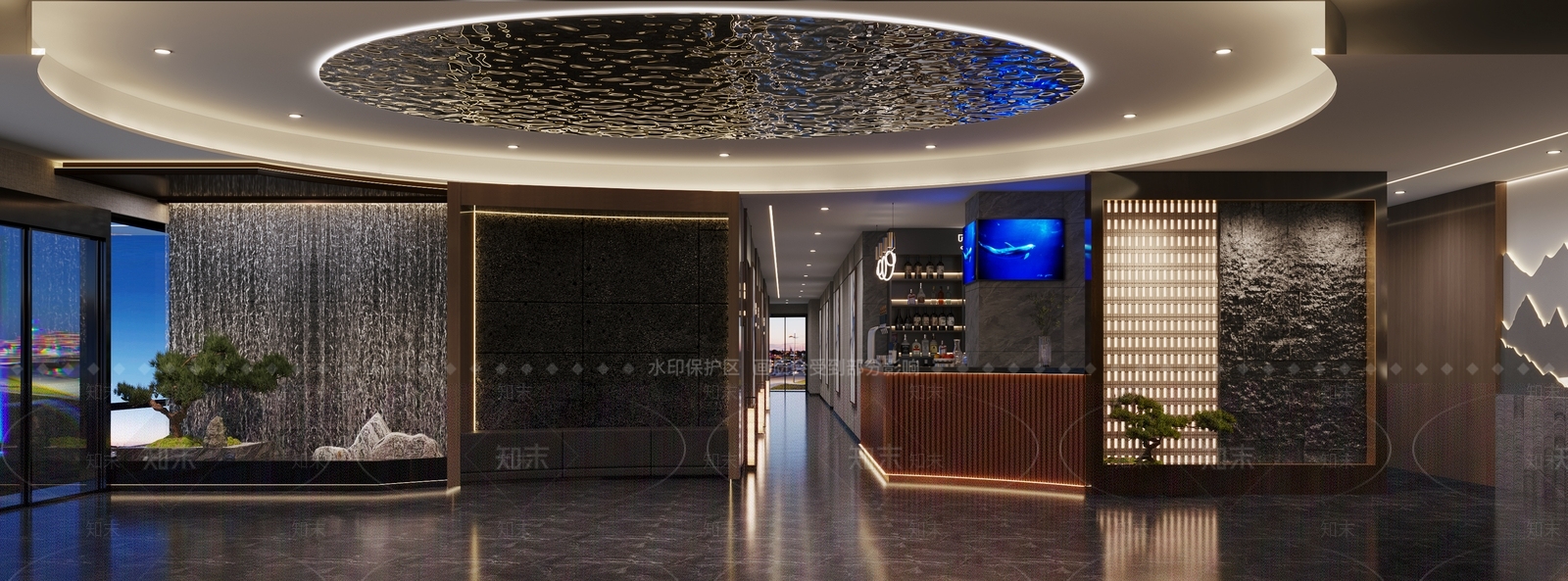洗浴中心3D模型下载【ID:1144983244】