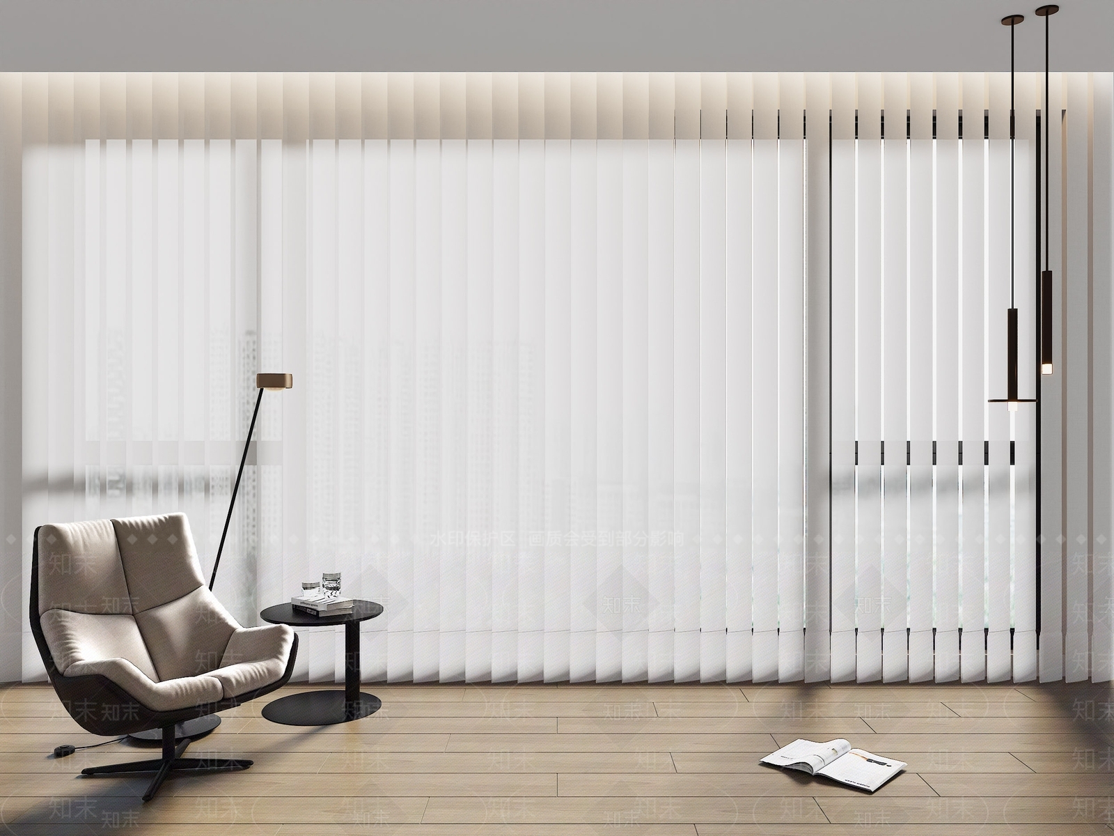 现代梦幻帘3D模型下载3D模型下载【ID:1144986062】