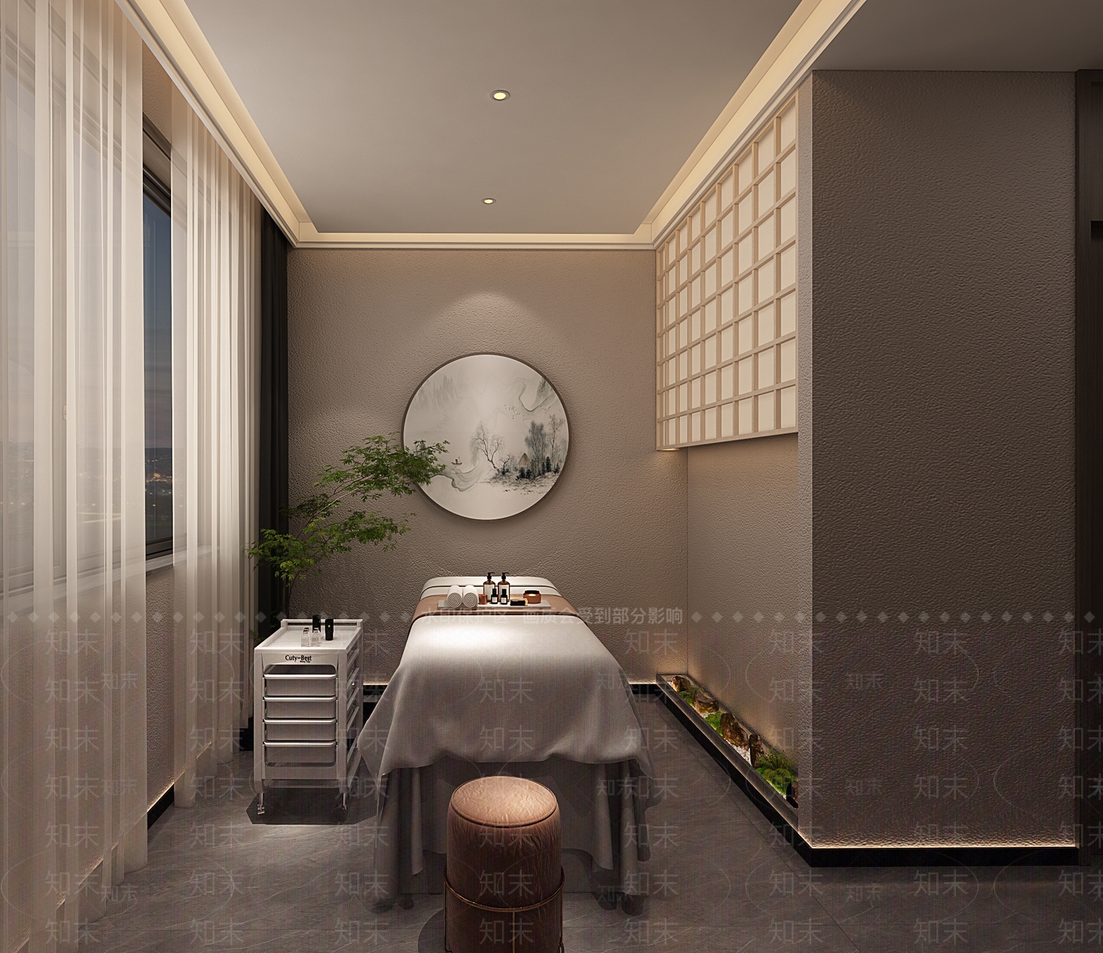 美容SPA店3D模型下载【ID:1144986930】