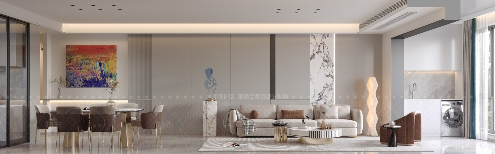 现代阳台3D模型下载【ID:1214028022】