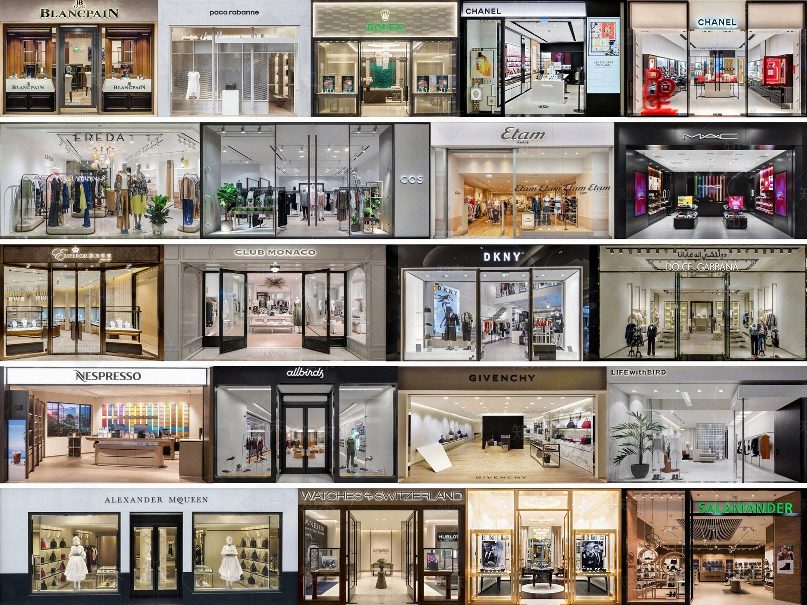 商场店铺门面贴图贴图下载【ID:1145016894】