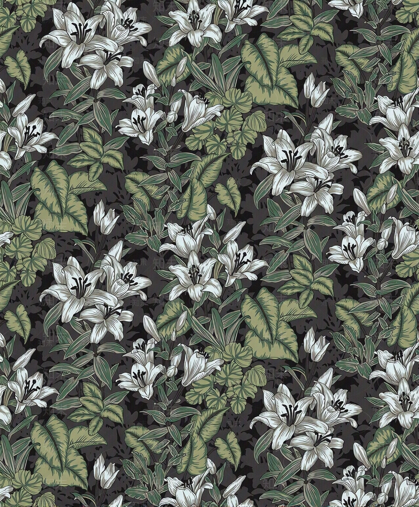 现代美式壁纸贴图下载【ID:1195381463】