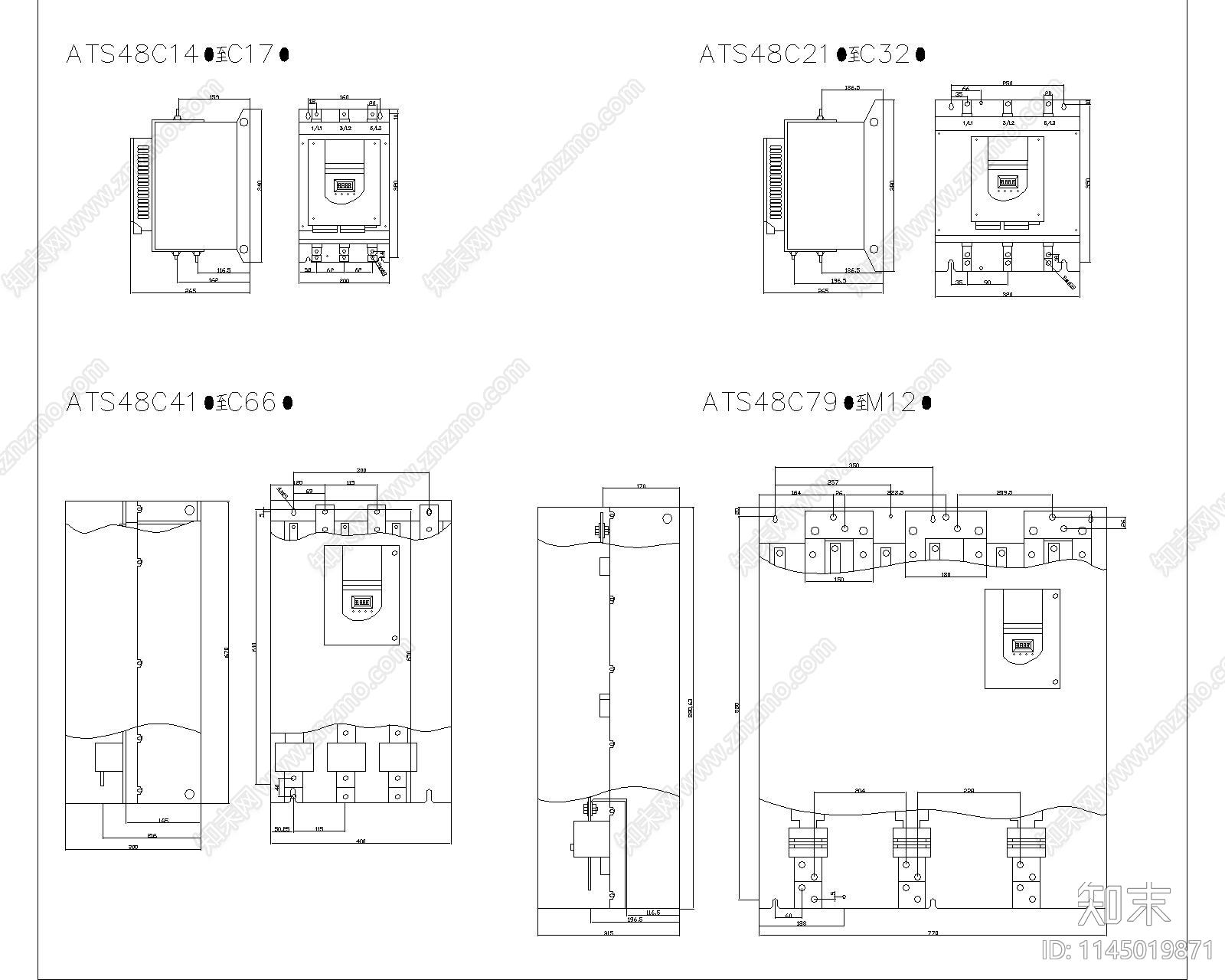 常用电源电气施工图下载【ID:1145019871】