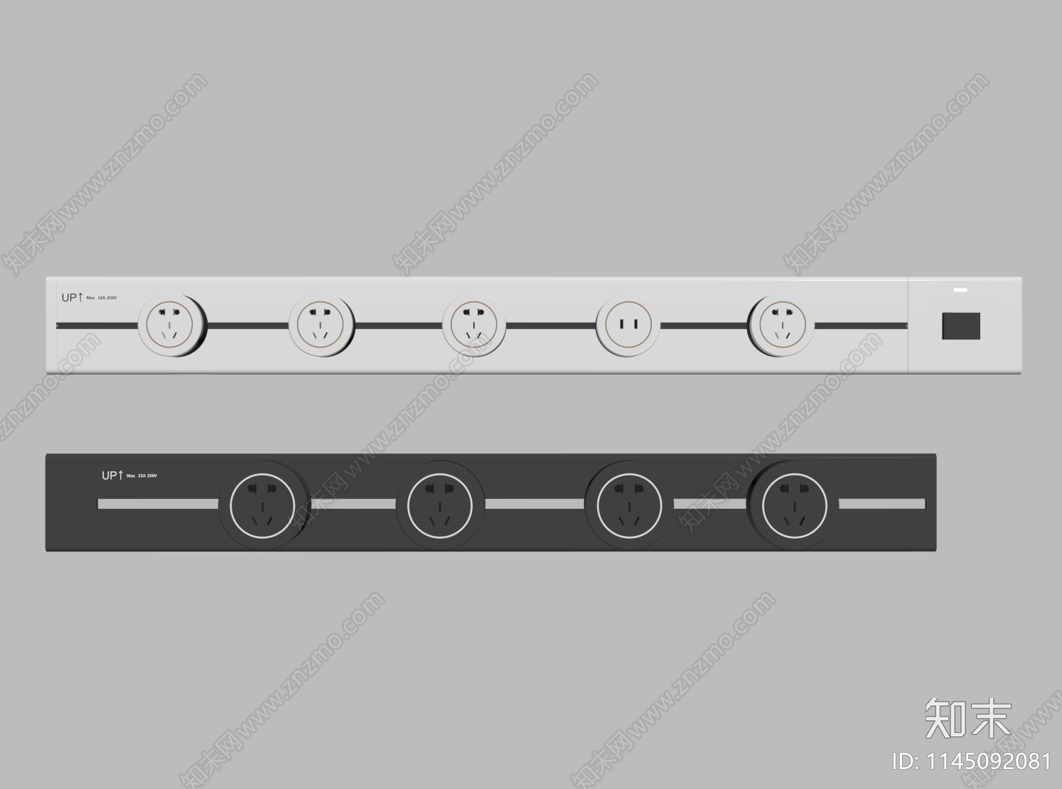 现代轨道插座SU模型下载【ID:1145092081】