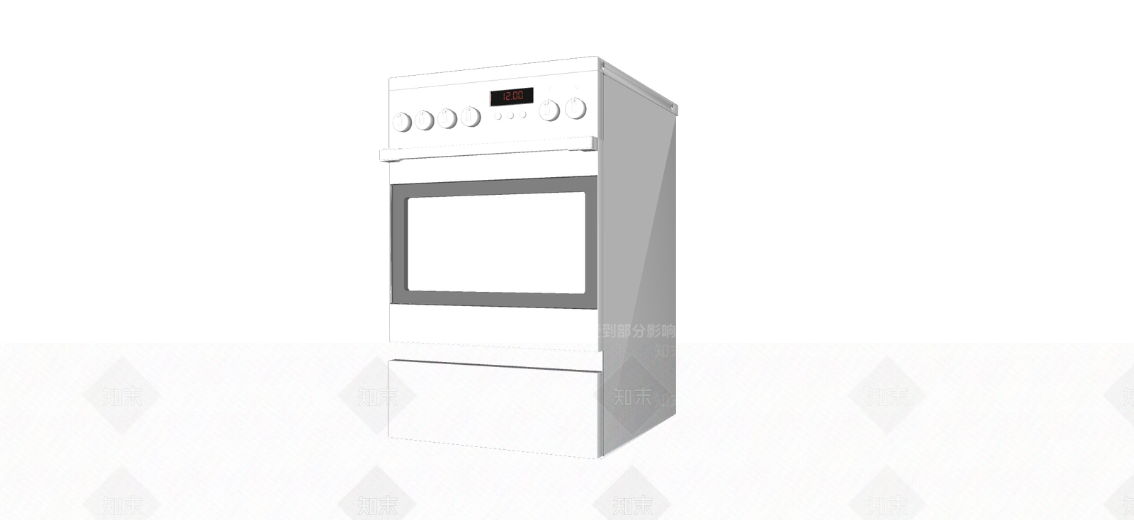 冰箱SU模型下载【ID:1145094256】
